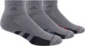 adidas Men's Cushioned II Color Quarter Socks - 3 Pack product image