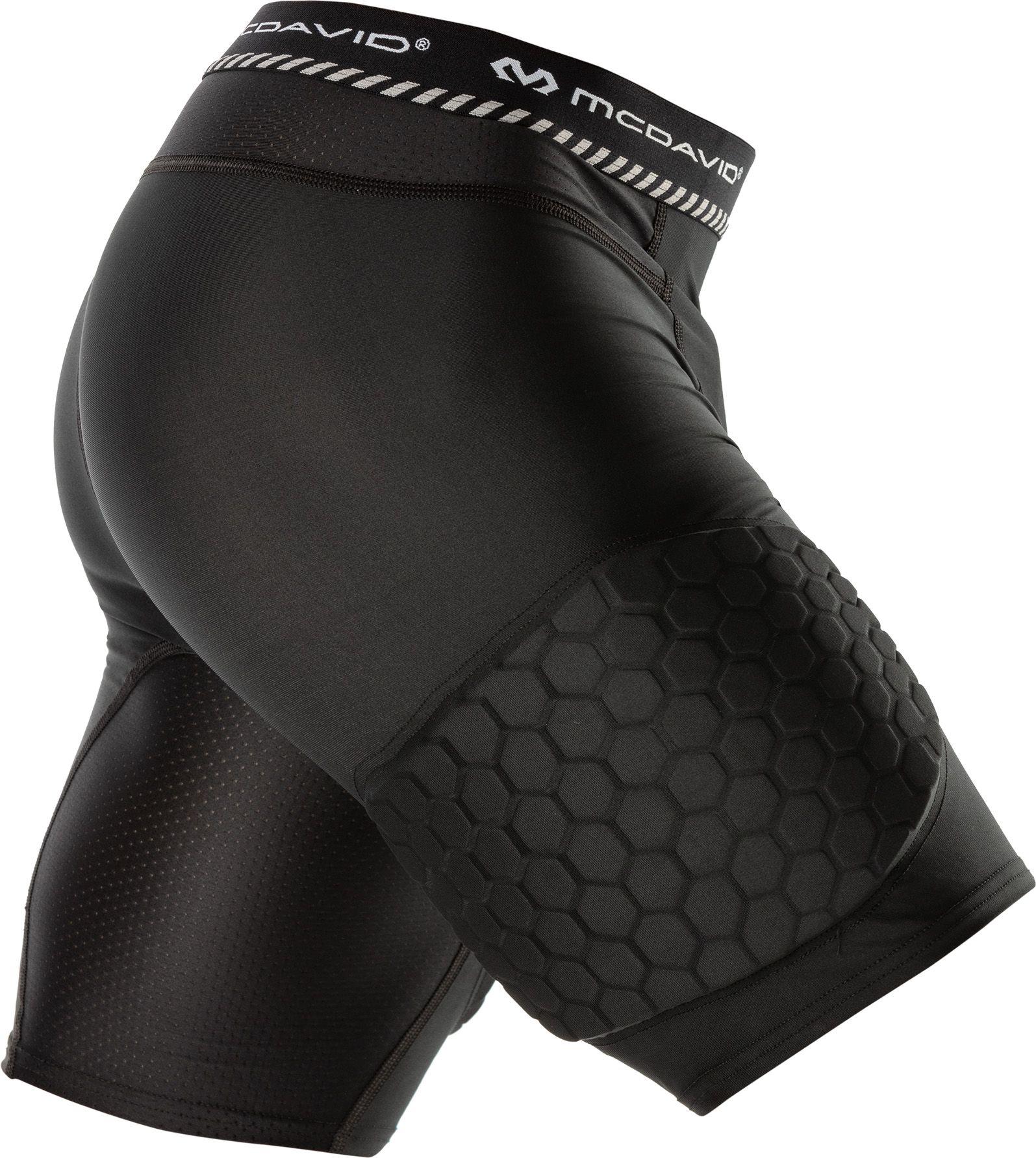 McDavid HEX® Basketball Compression Short With Thigh Pads product image