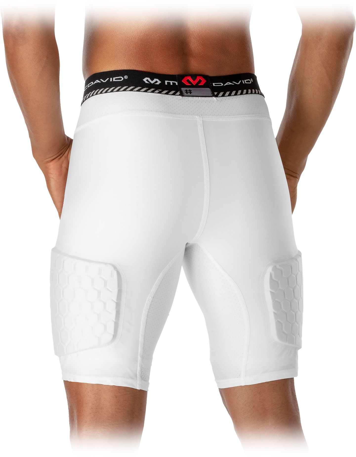 McDavid HEX® Basketball Compression Short With Thigh Pads product image