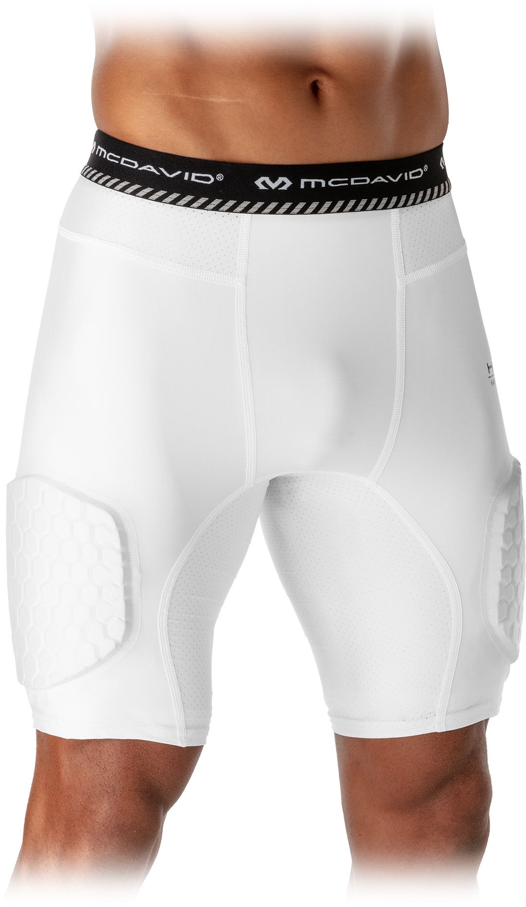 McDavid HEX® Basketball Compression Short With Thigh Pads product image