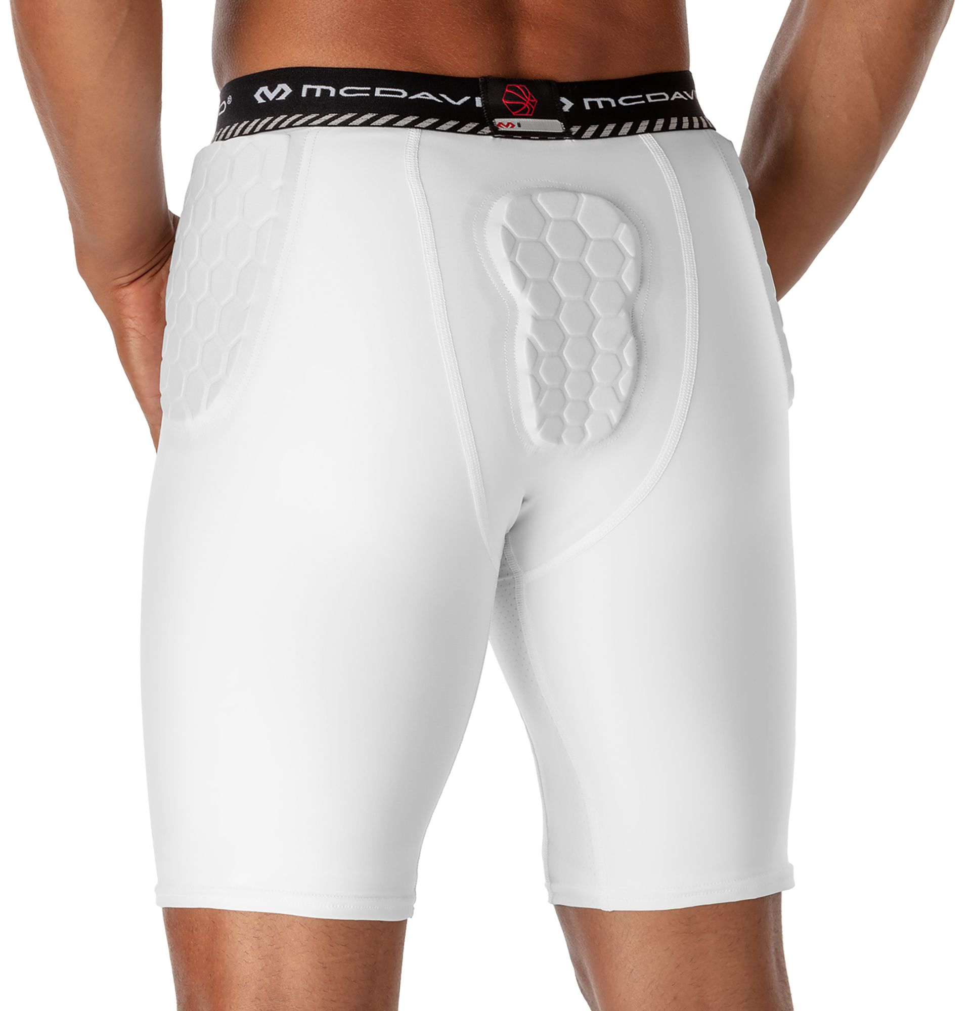 McDavid Men's HEX Padded Basketball Shorts