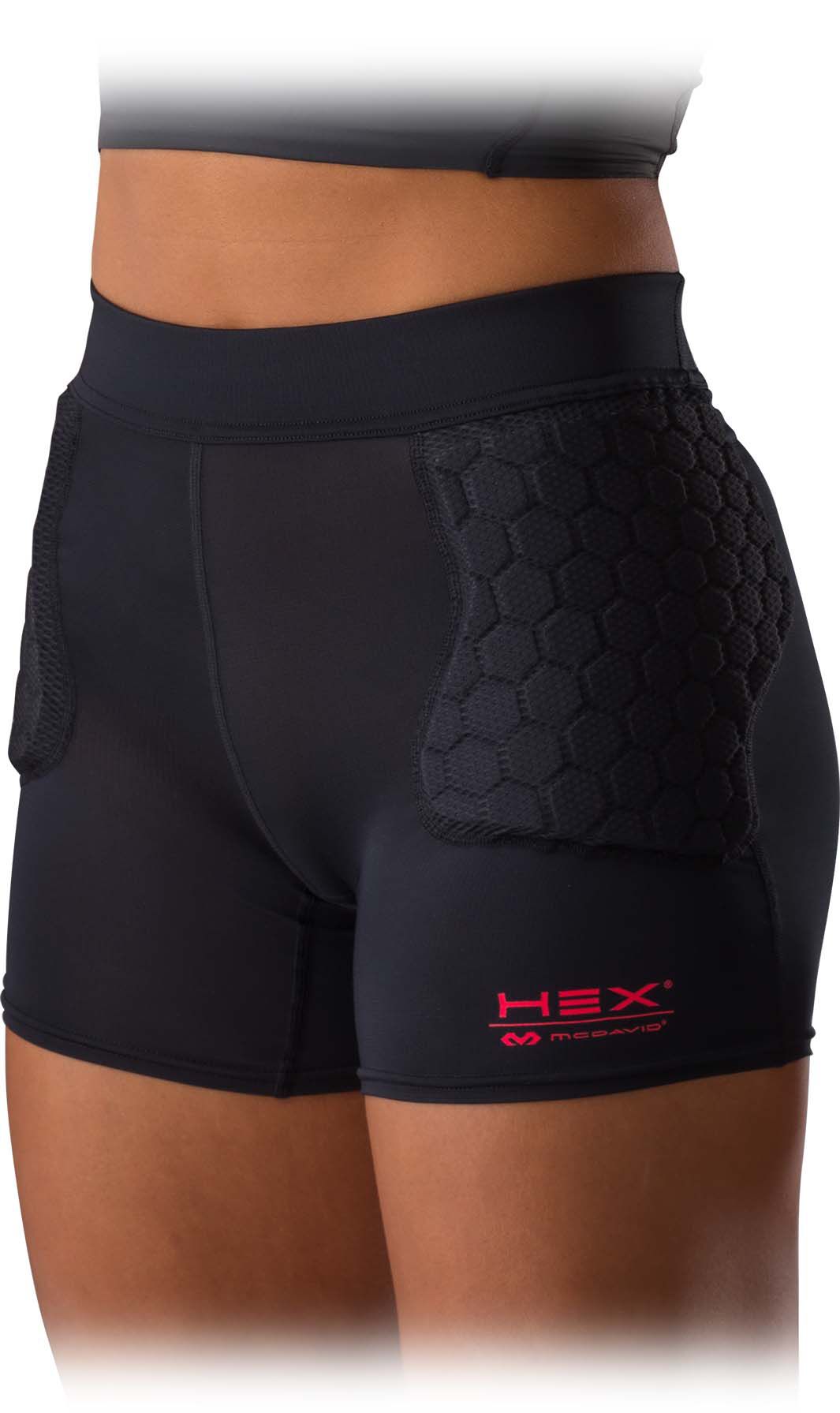McDavid Women's HEX 3-Pad Basketball Shorts product image