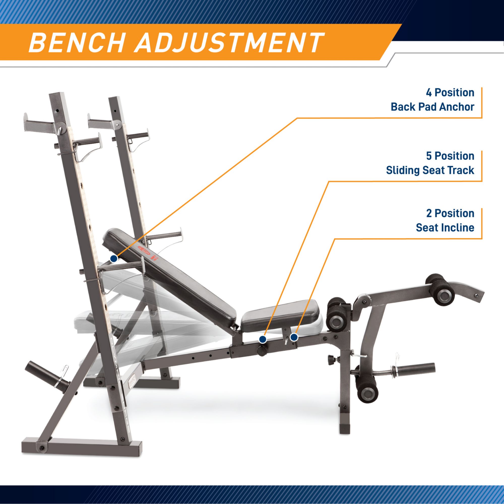 Marcy Olympic Weight Bench product image