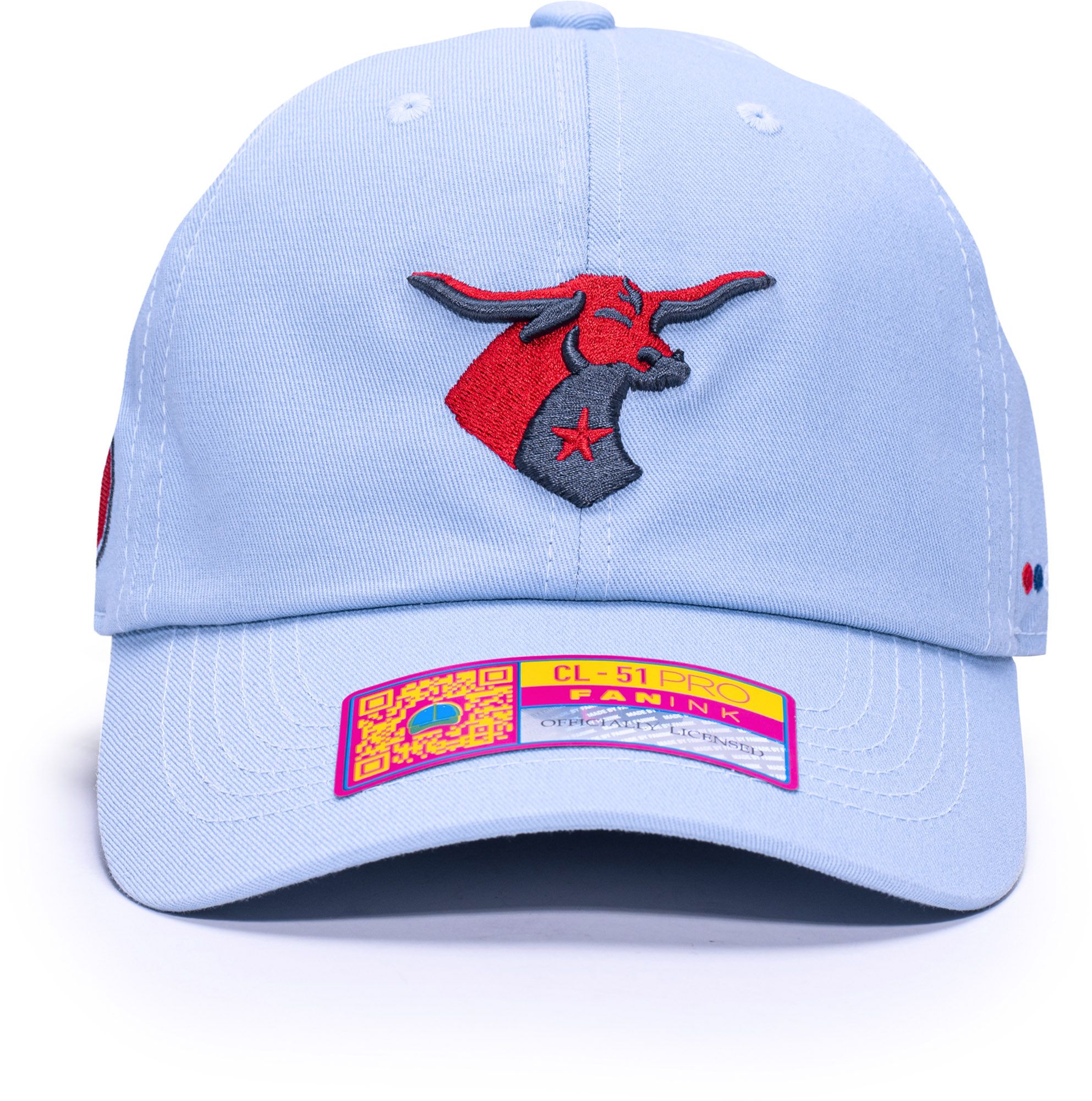 Fan Ink Men's FC Dallas Light Blue Bamboo Slouch Adjustable Hat product image
