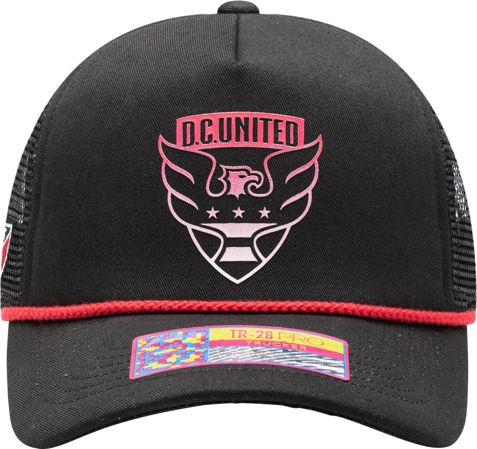 Fan Ink Adult D.C. United Atmosphere Black Trucker Hat product image