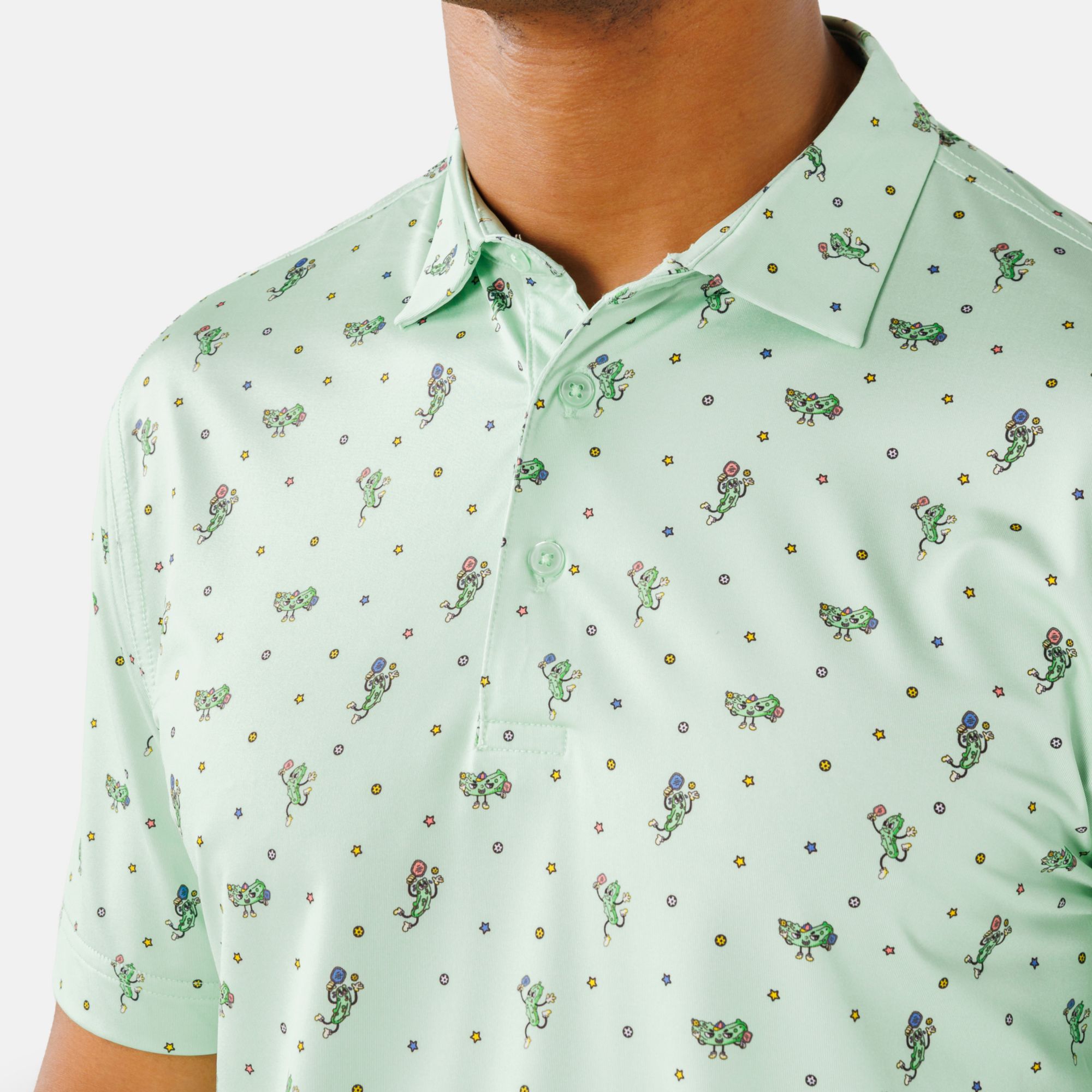Waggle Men's The Real Dill Golf Polo product image