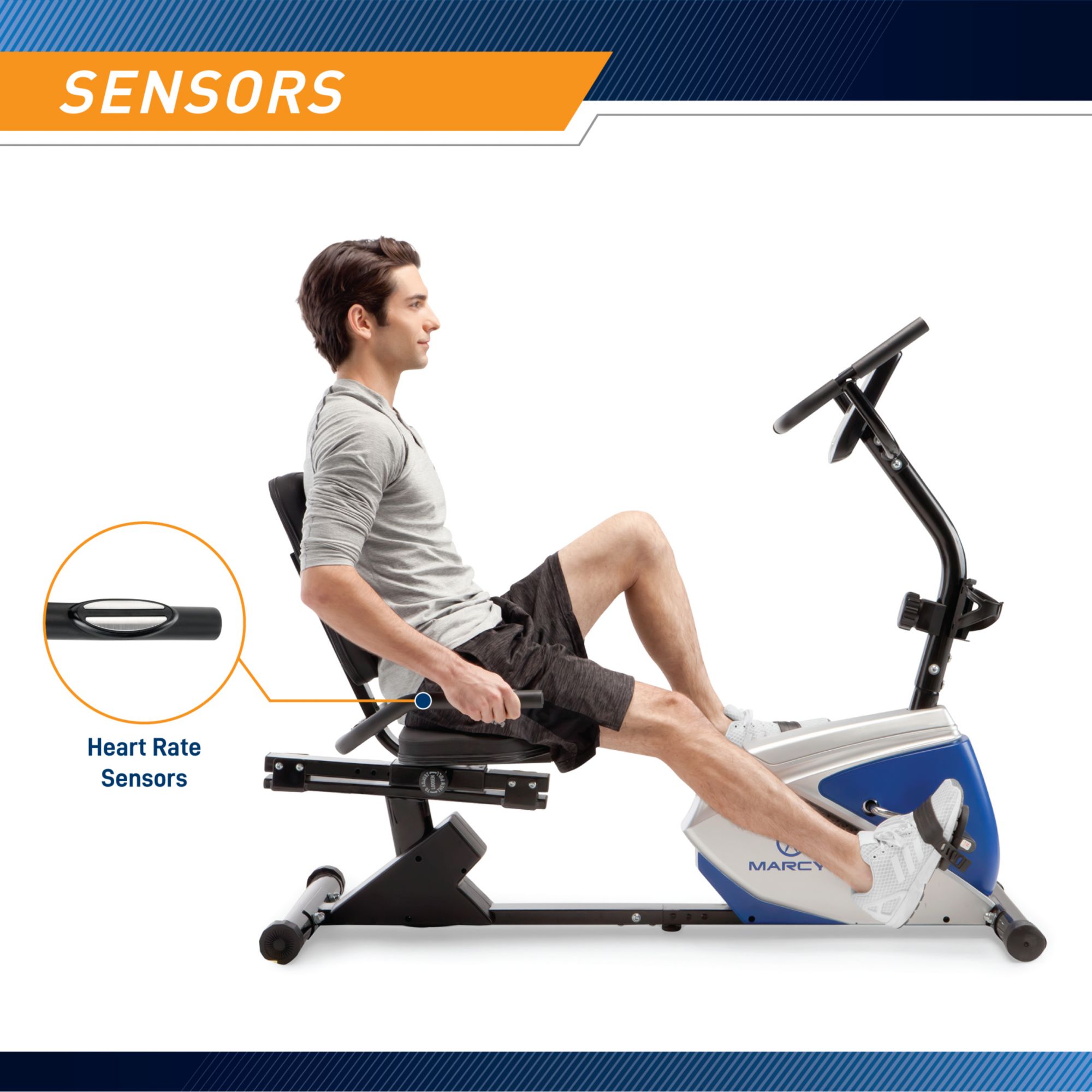 Marcy Magnetic Recumbent Bike product image