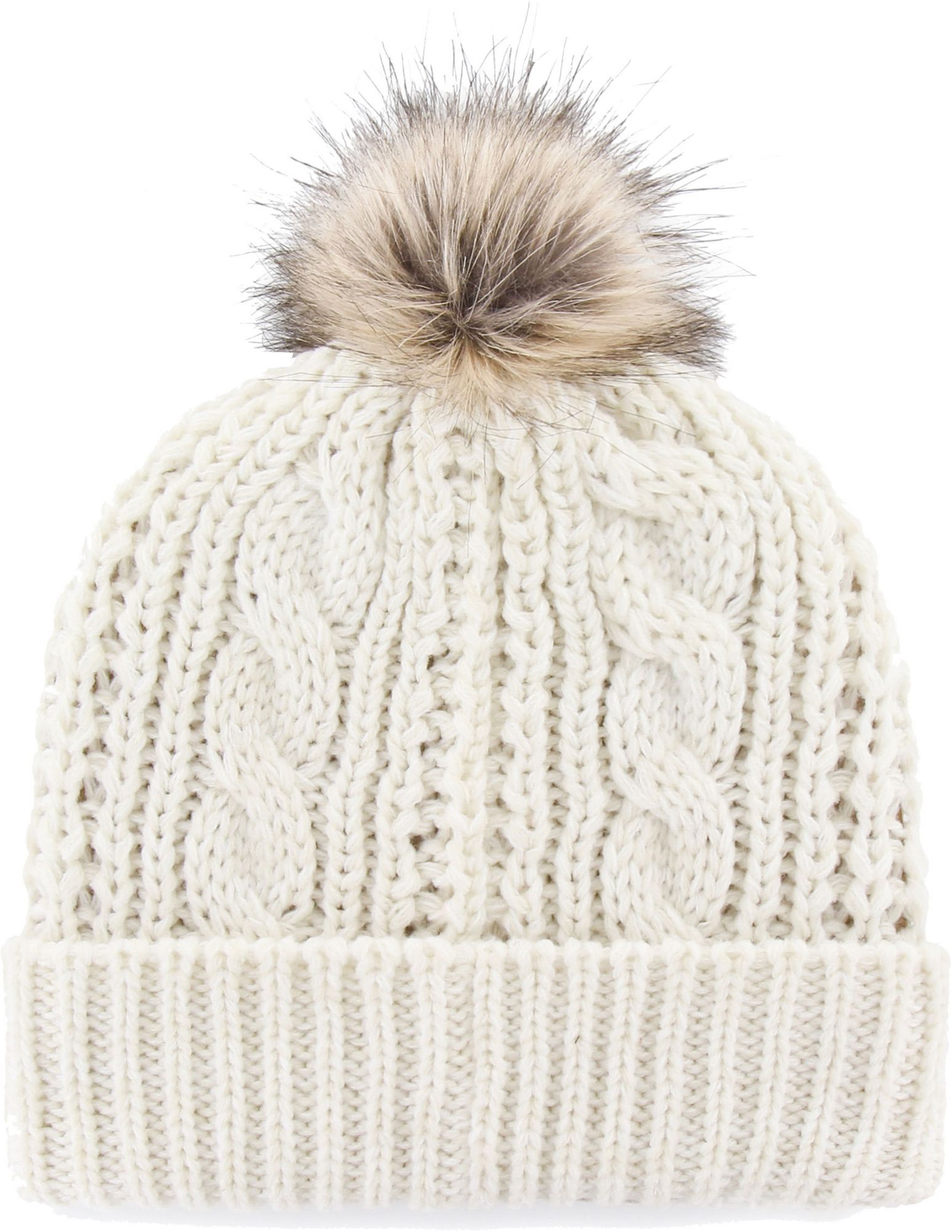 '47 Women's Colorado Buffaloes Meeko Cuffed Knit White Hat