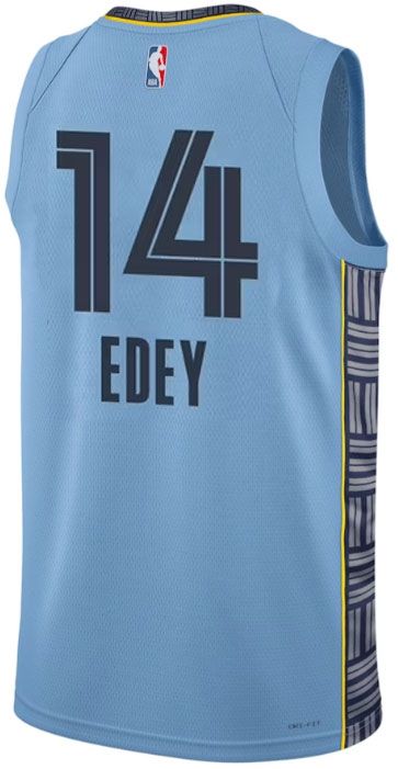 Jordan Youth Memphis Grizzlies Zach Edey #14 Statement Jersey product image