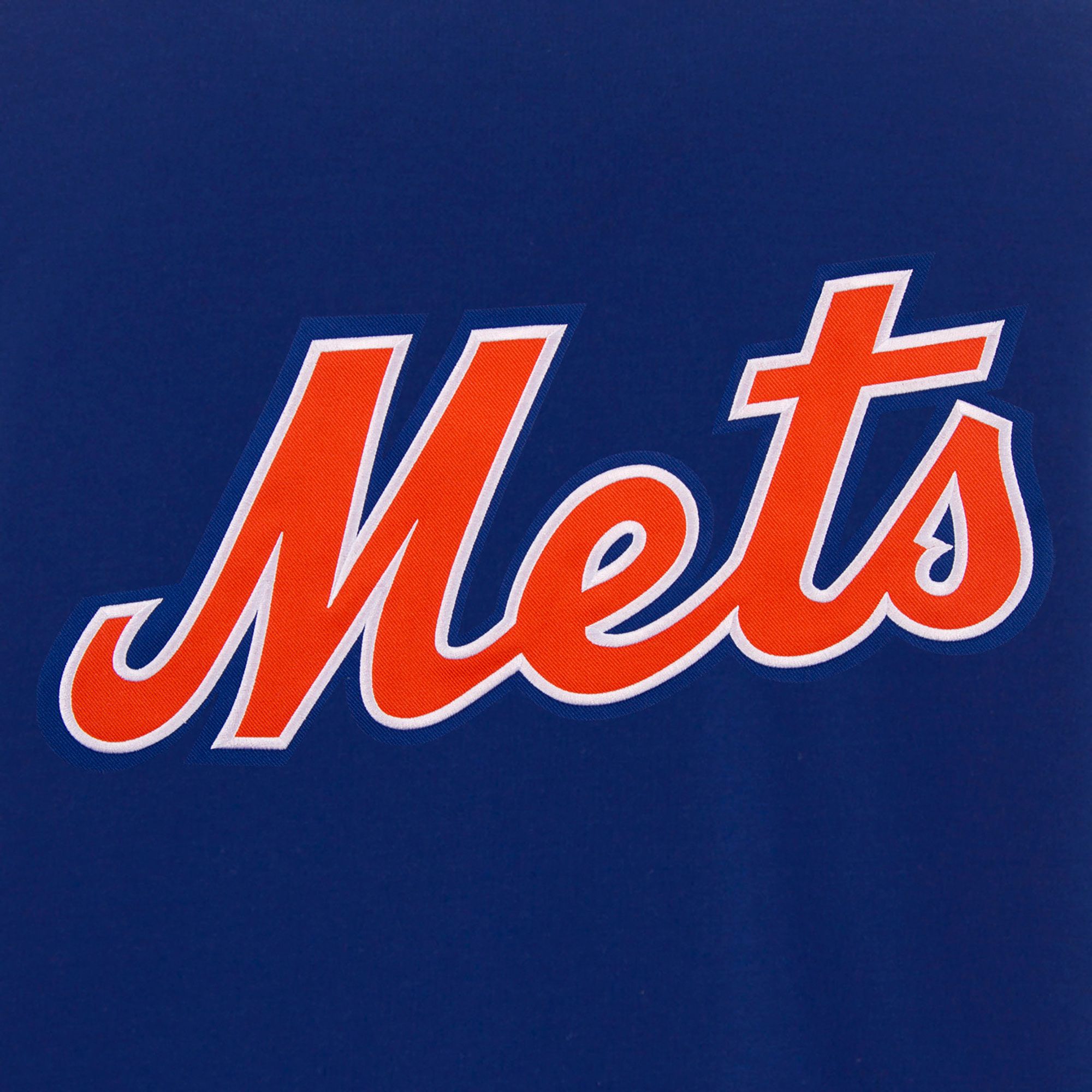 JH Design Men's New York Mets Royal Reversible  Varsity Jacket product image