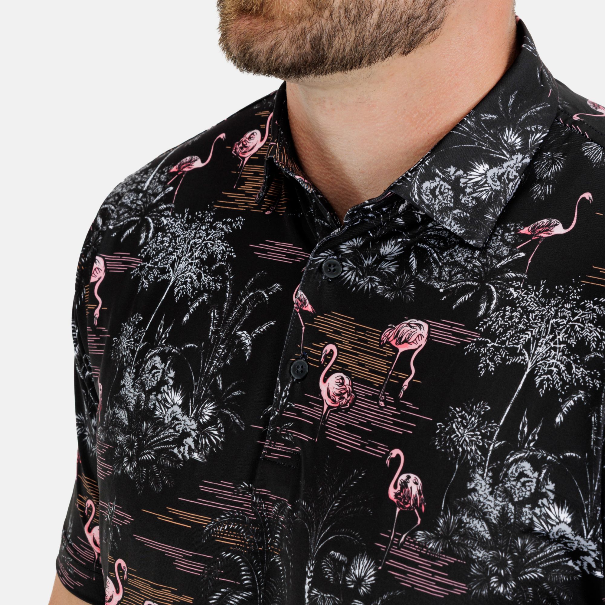 Waggle Men's Flamingrove Golf Polo product image