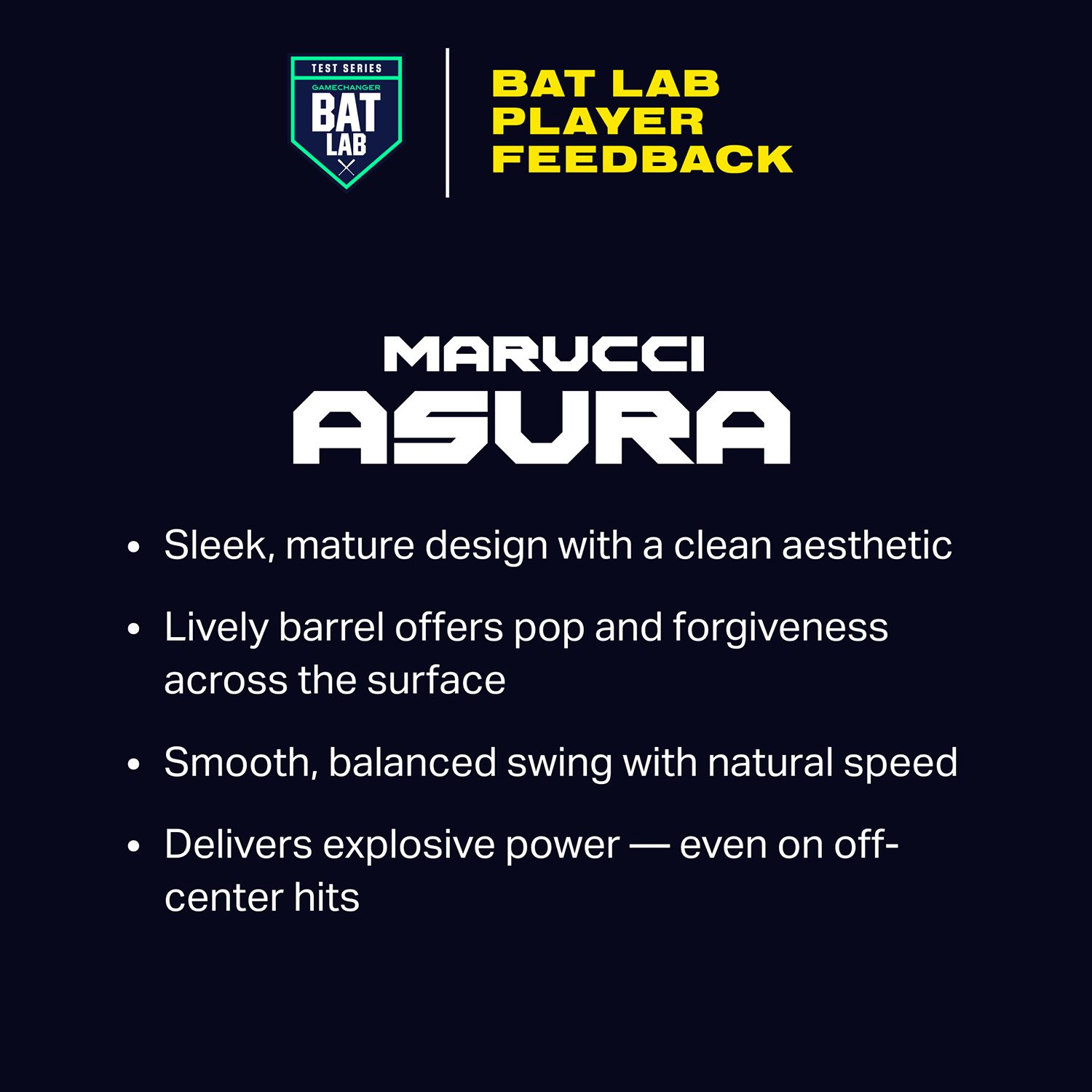 Marucci ASURA Citrus Spark Fastpitch Bat (-10) product image