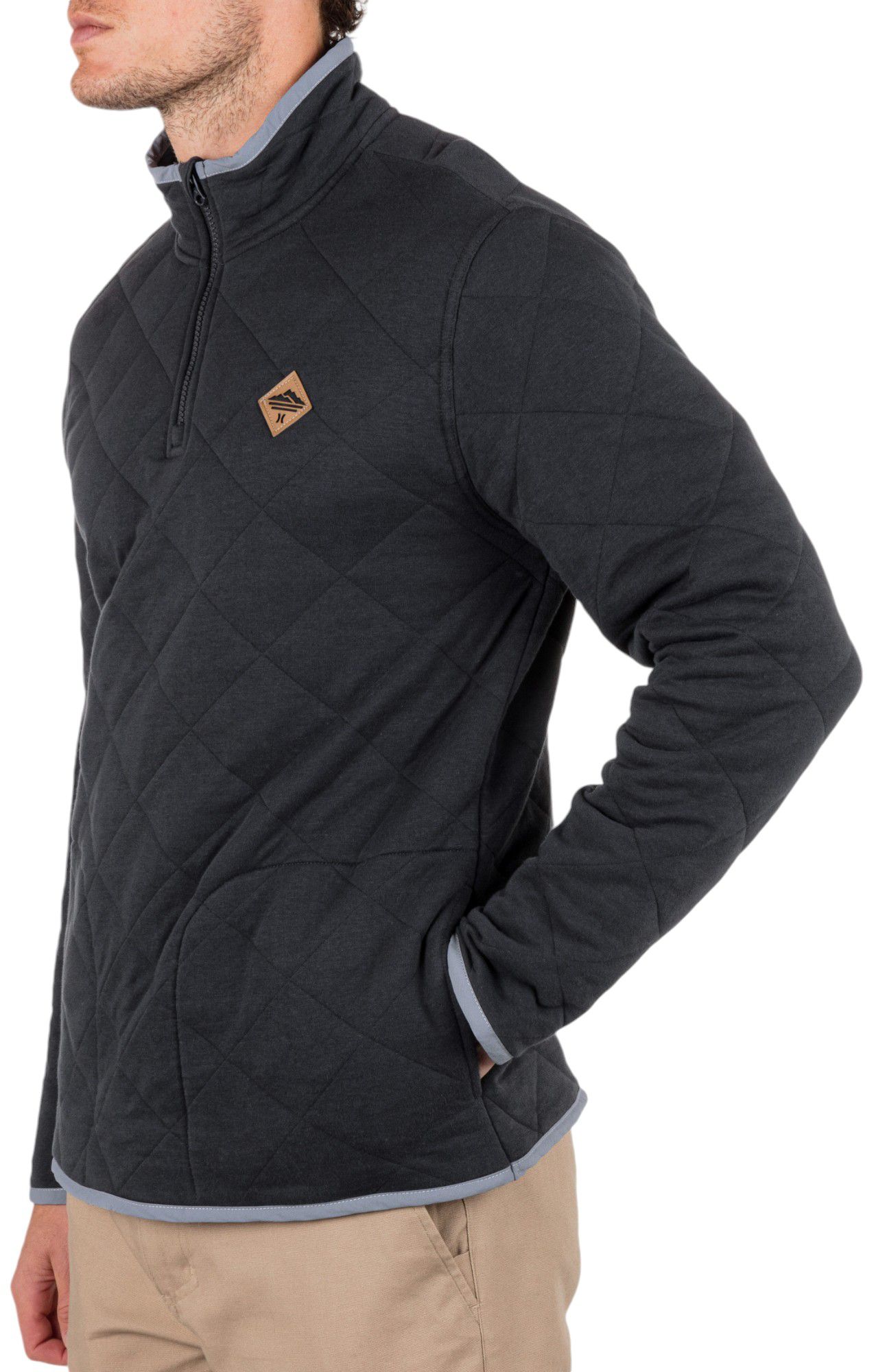 Hurley Men's Middleton Quilted 1/4 Zip Pullover product image