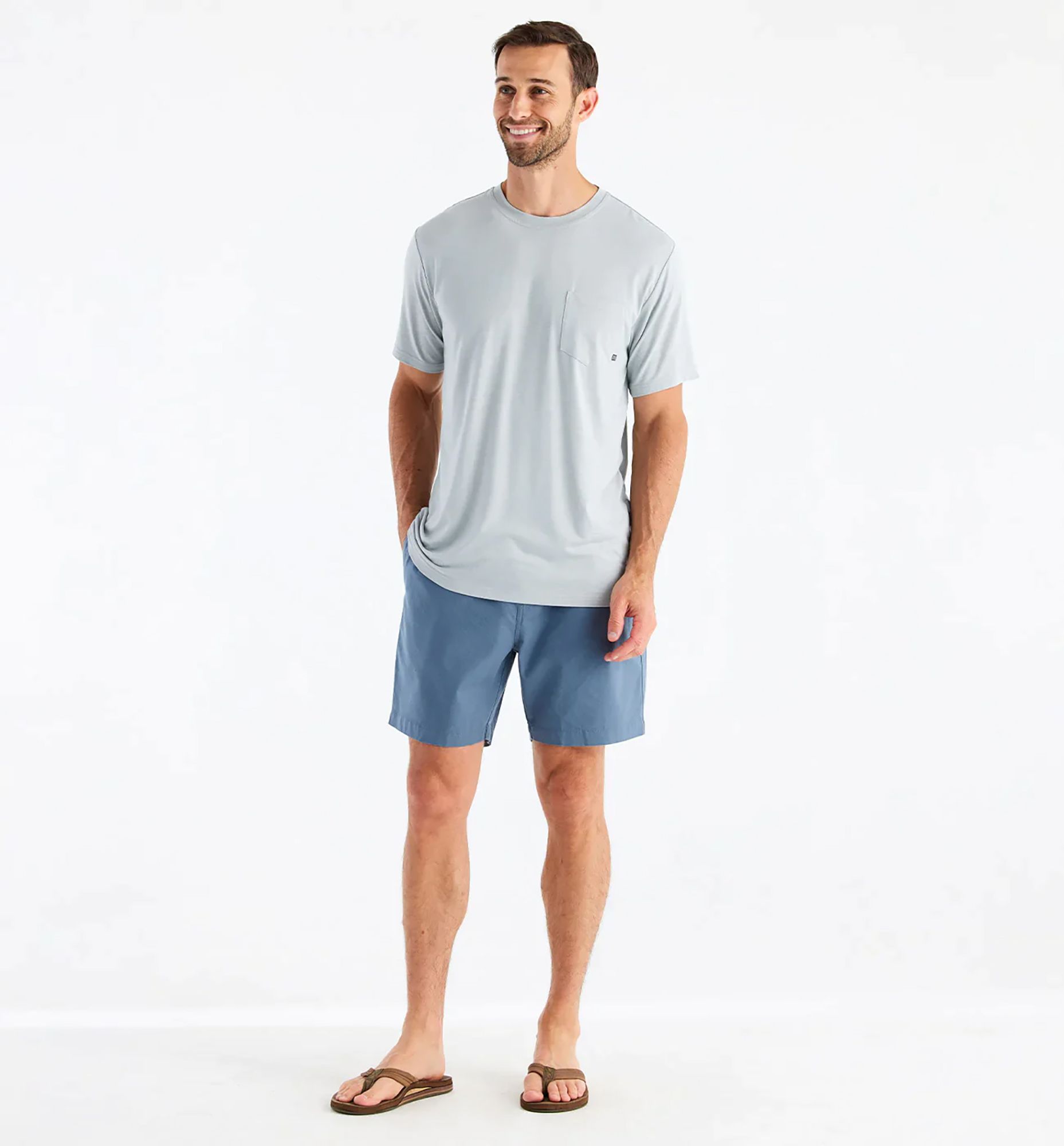Free Fly Men's Bamboo Flex Pocket T-Shirt product image