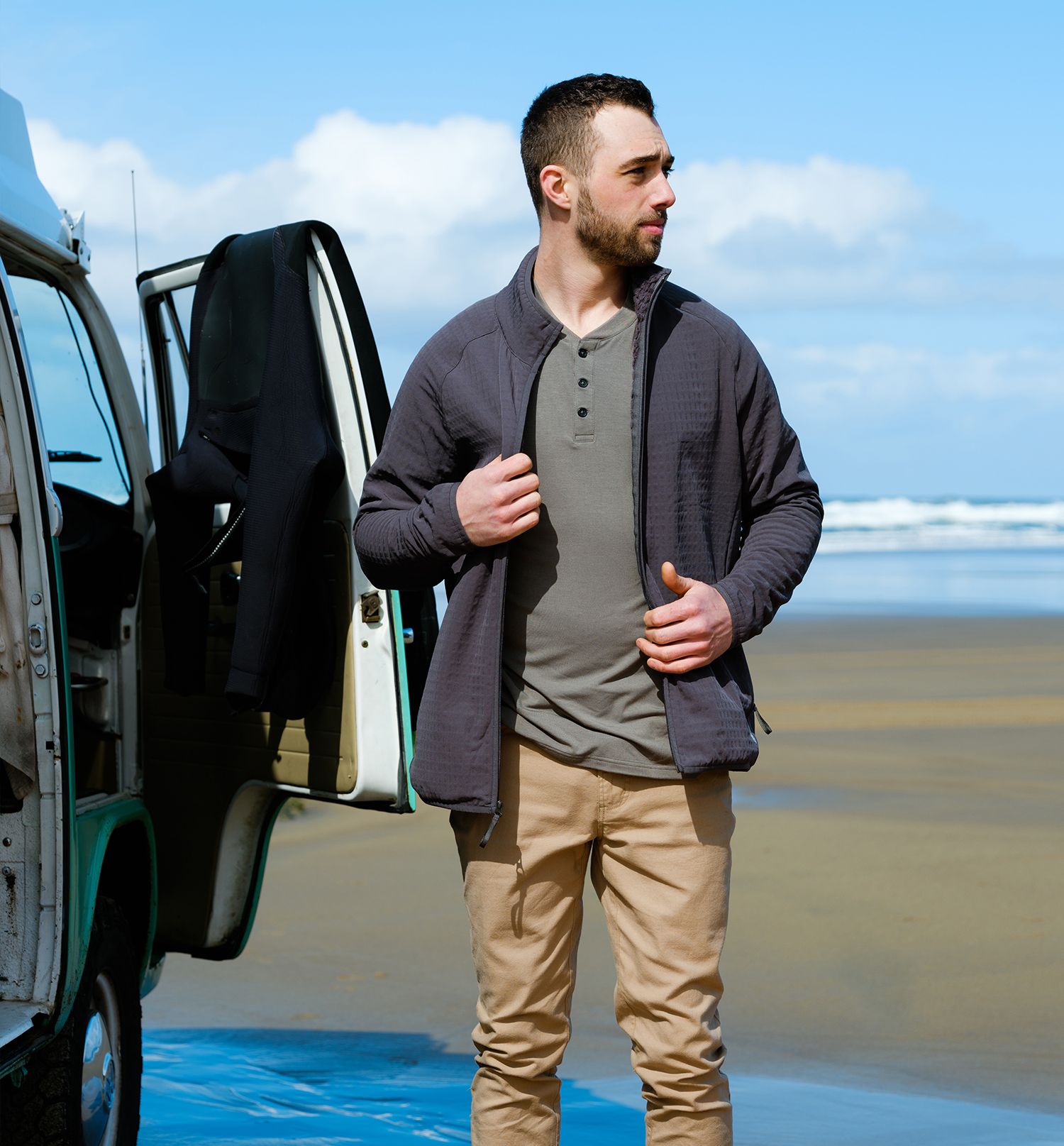 Free Fly Men's Bamboo Flex Long Sleeve Henley product image