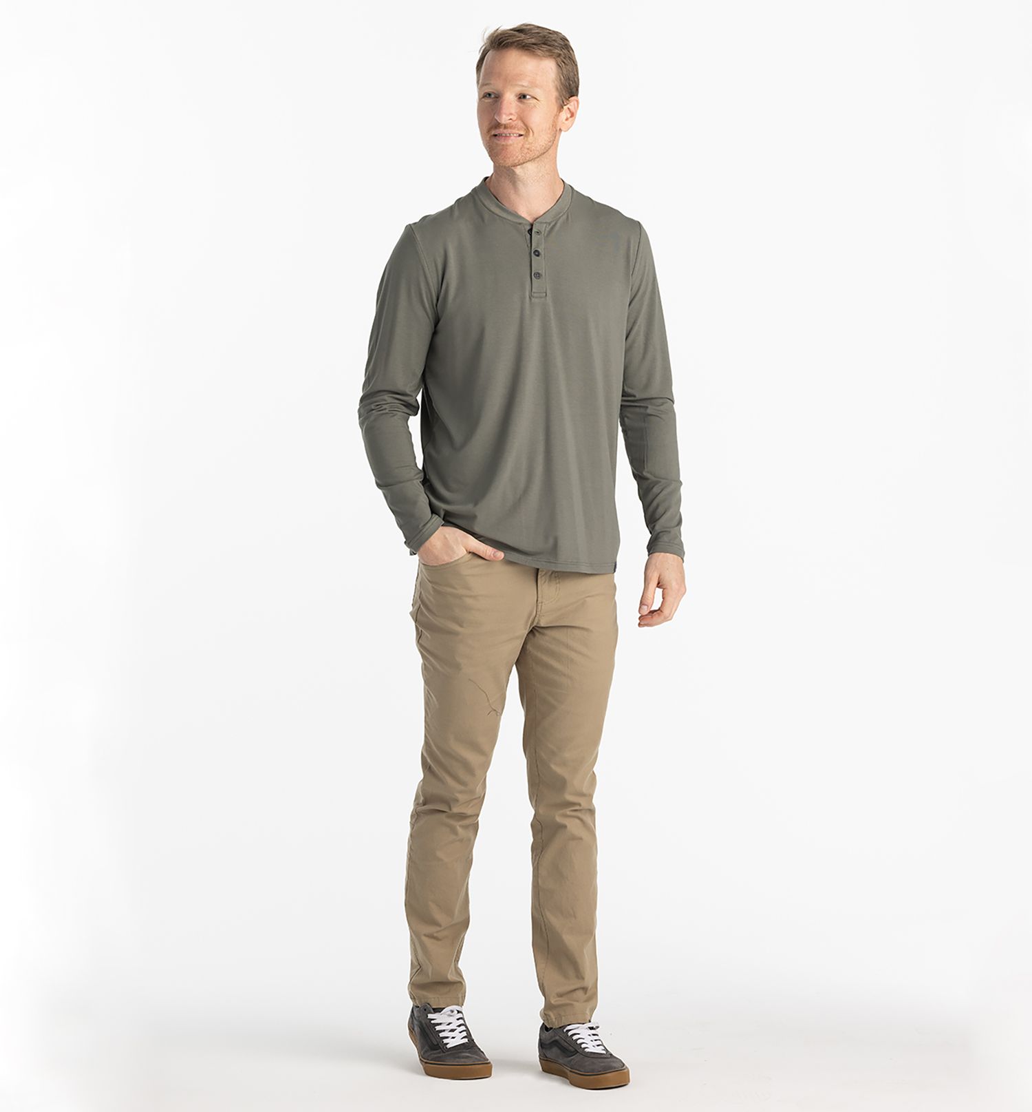 Free Fly Men's Bamboo Flex Long Sleeve Henley product image