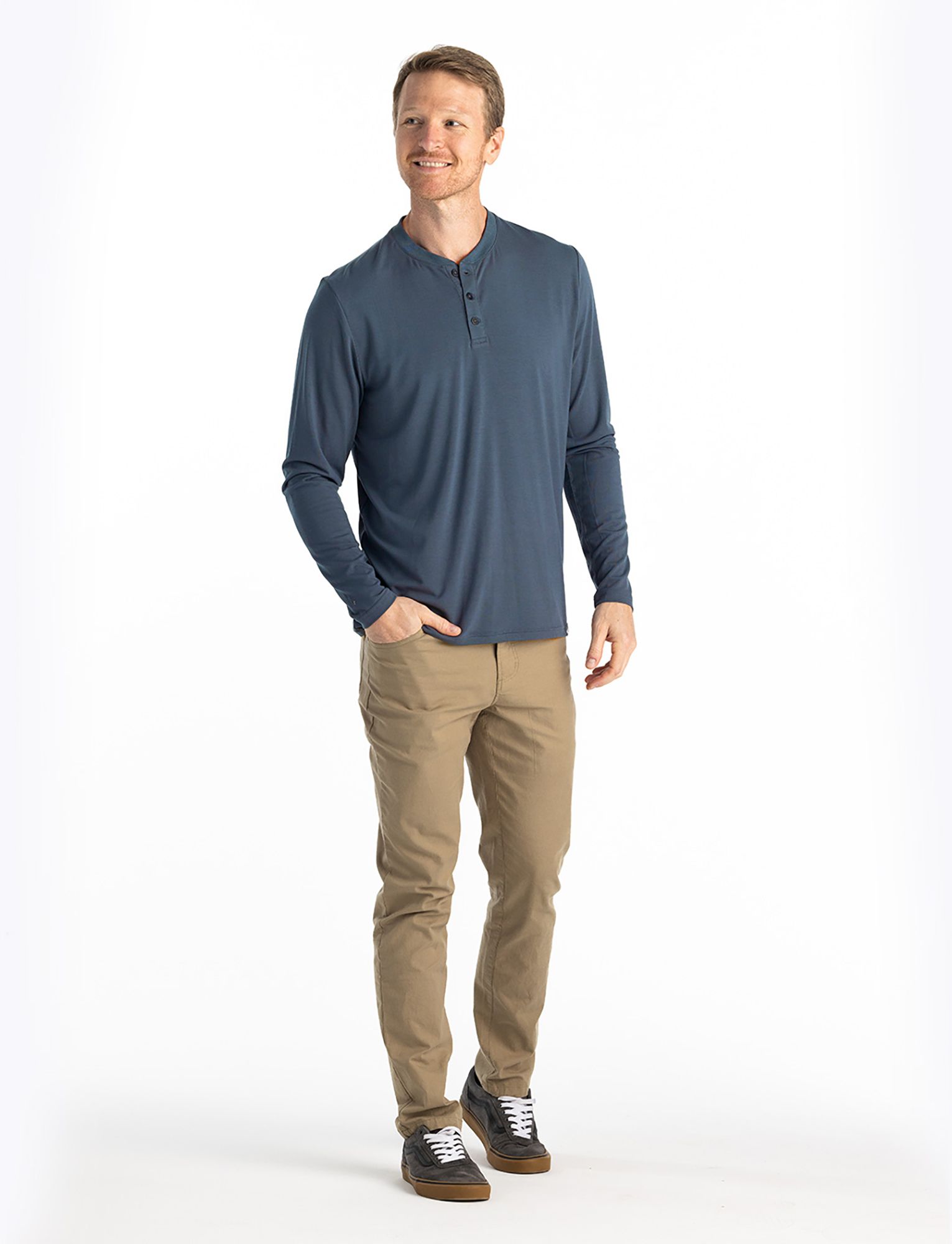 Free Fly Men's Bamboo Flex Long Sleeve Henley product image