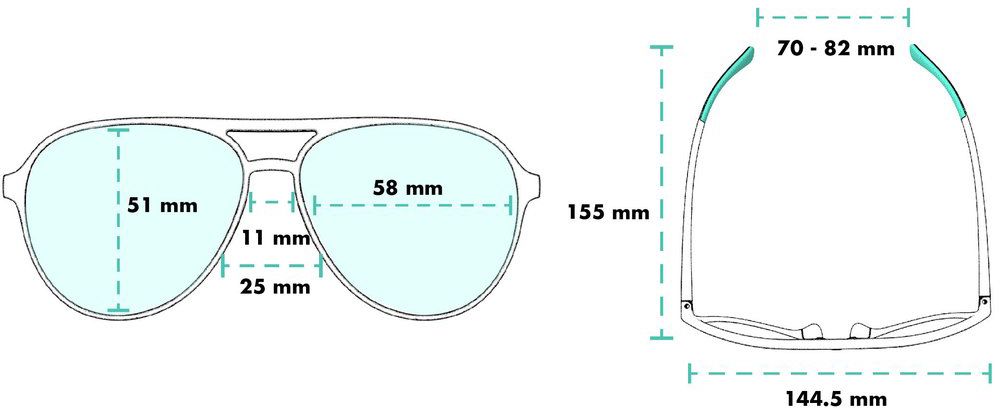 goodr Buzzed On The Tower Sunglasses product image