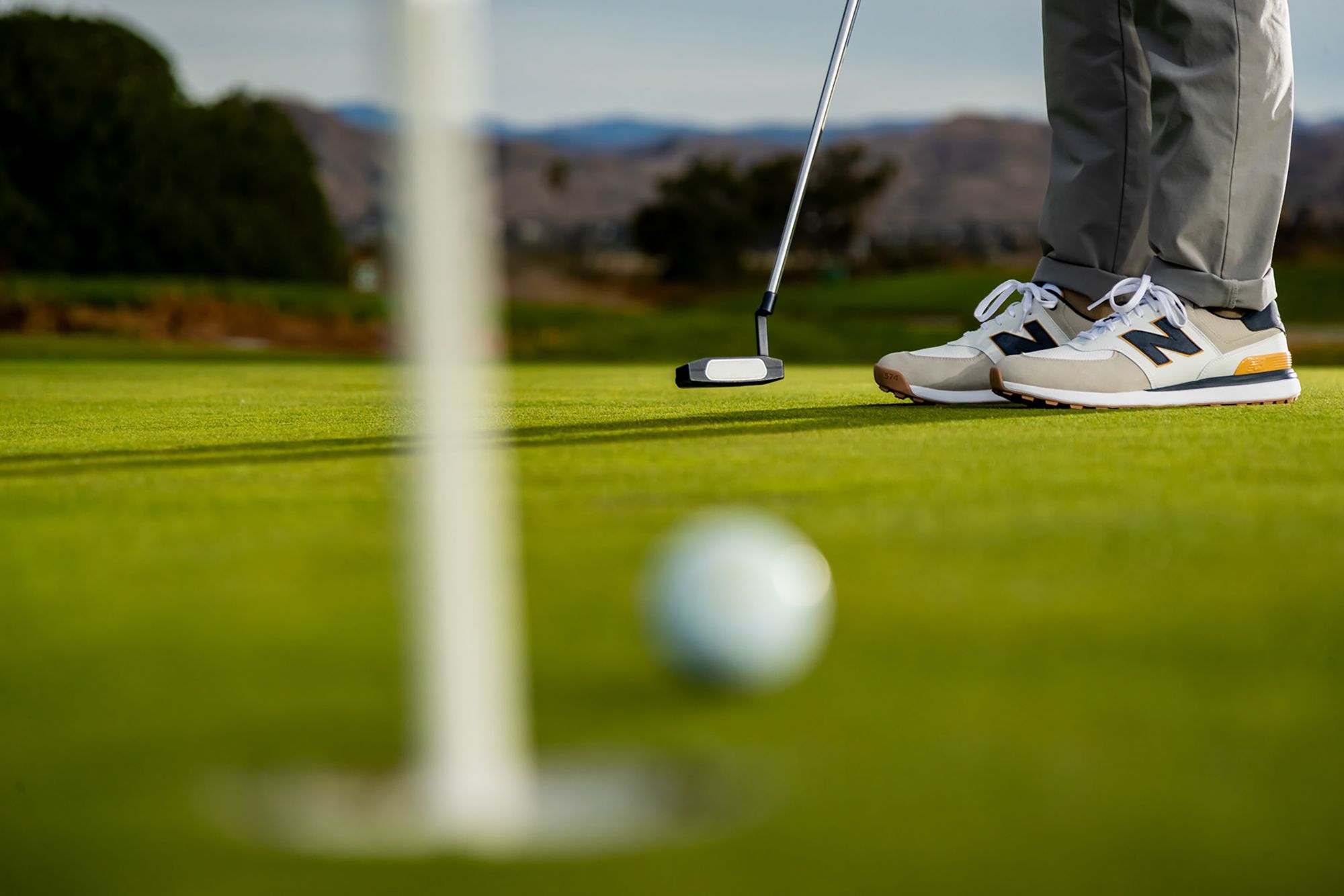 New Balance Men's 574 Greens V2 Golf Shoes product image