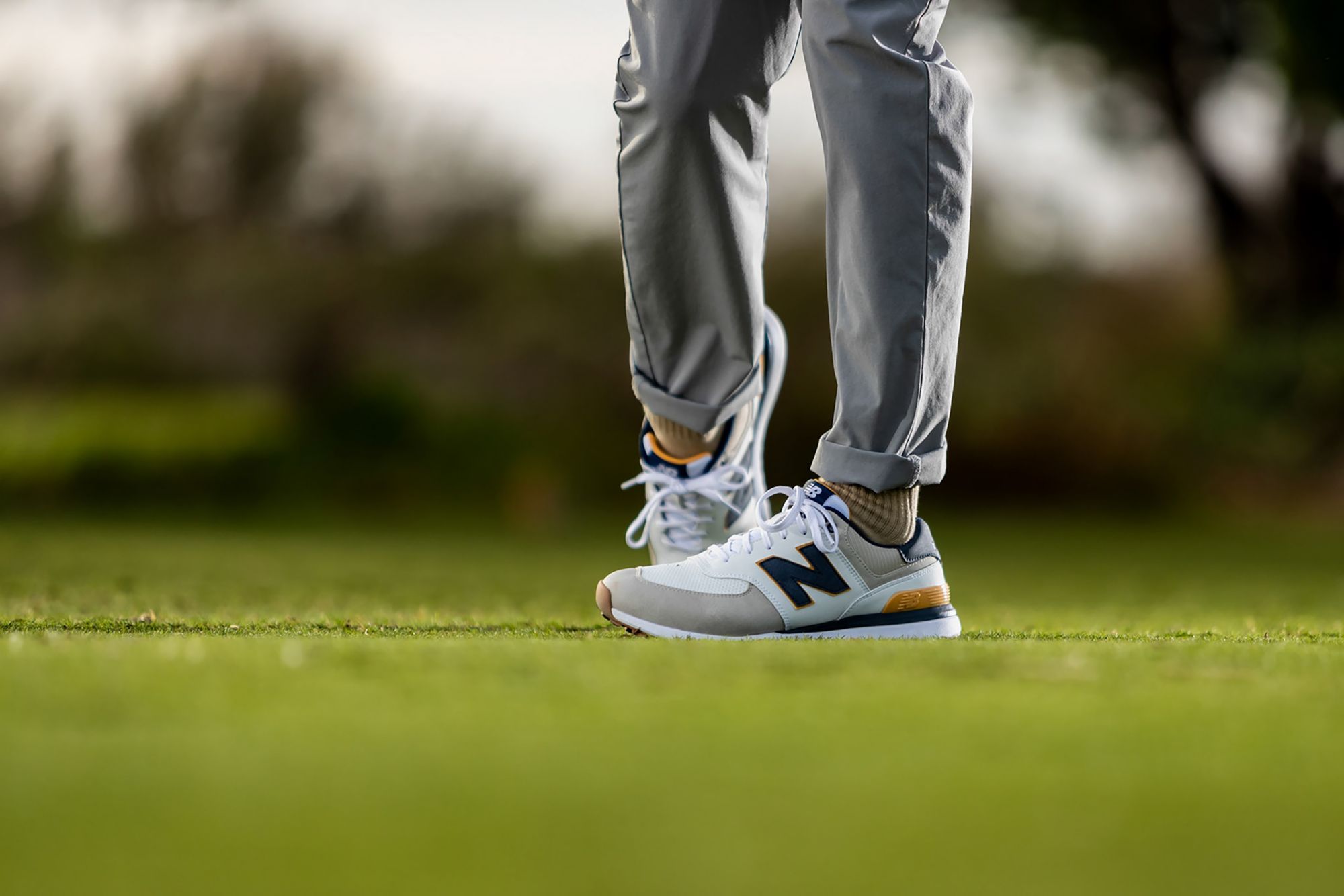 New Balance Men's 574 Greens V2 Golf Shoes product image