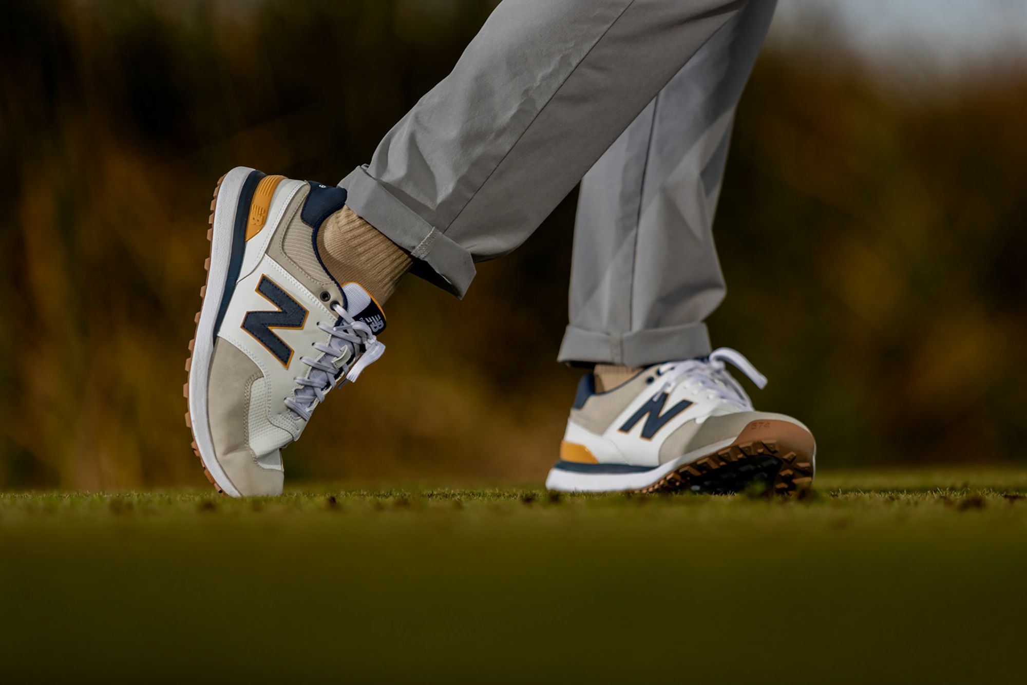 New Balance Men's 574 Greens V2 Golf Shoes product image