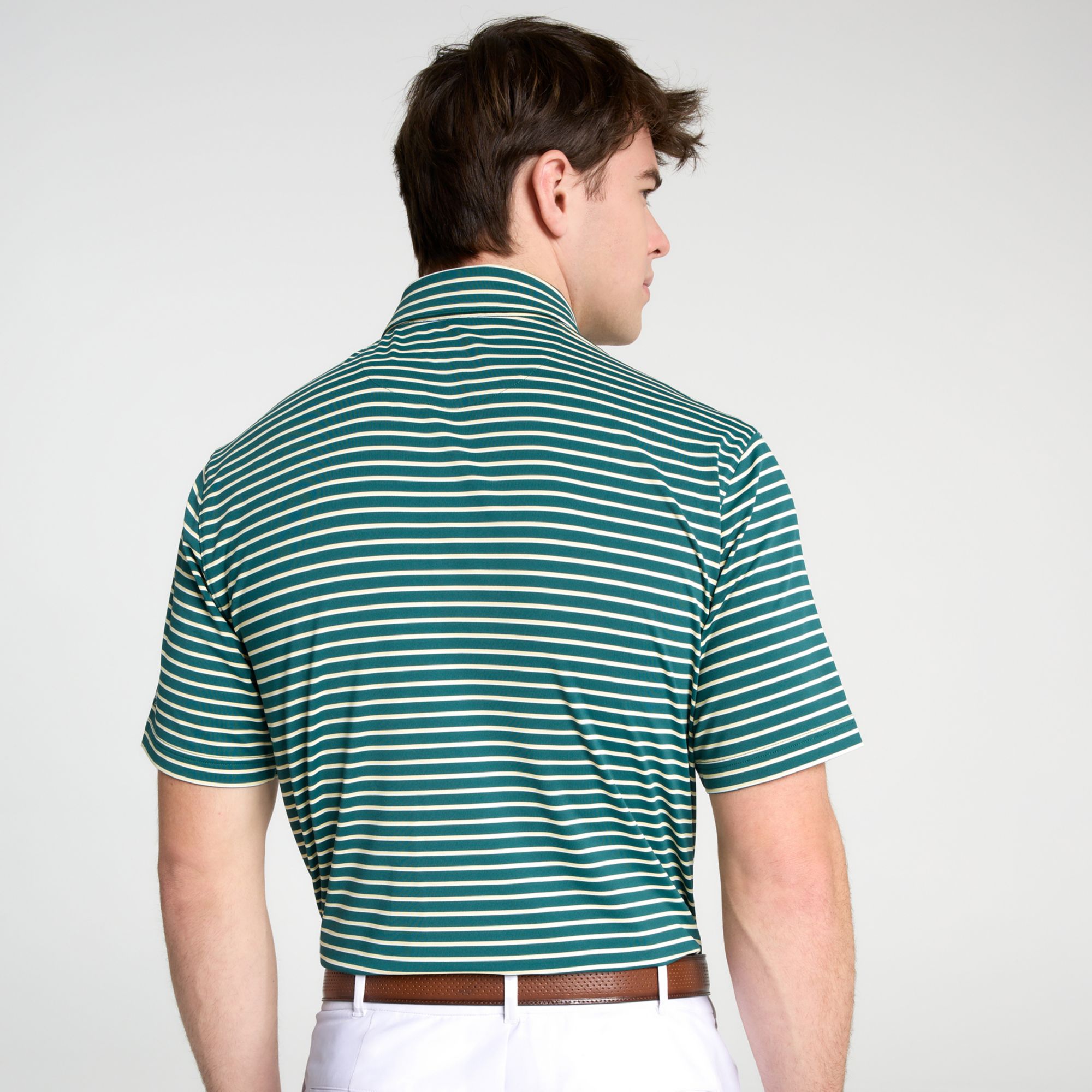 Walter Hagen Men's Performance 11 Bloom Tri-Stripe Polo product image