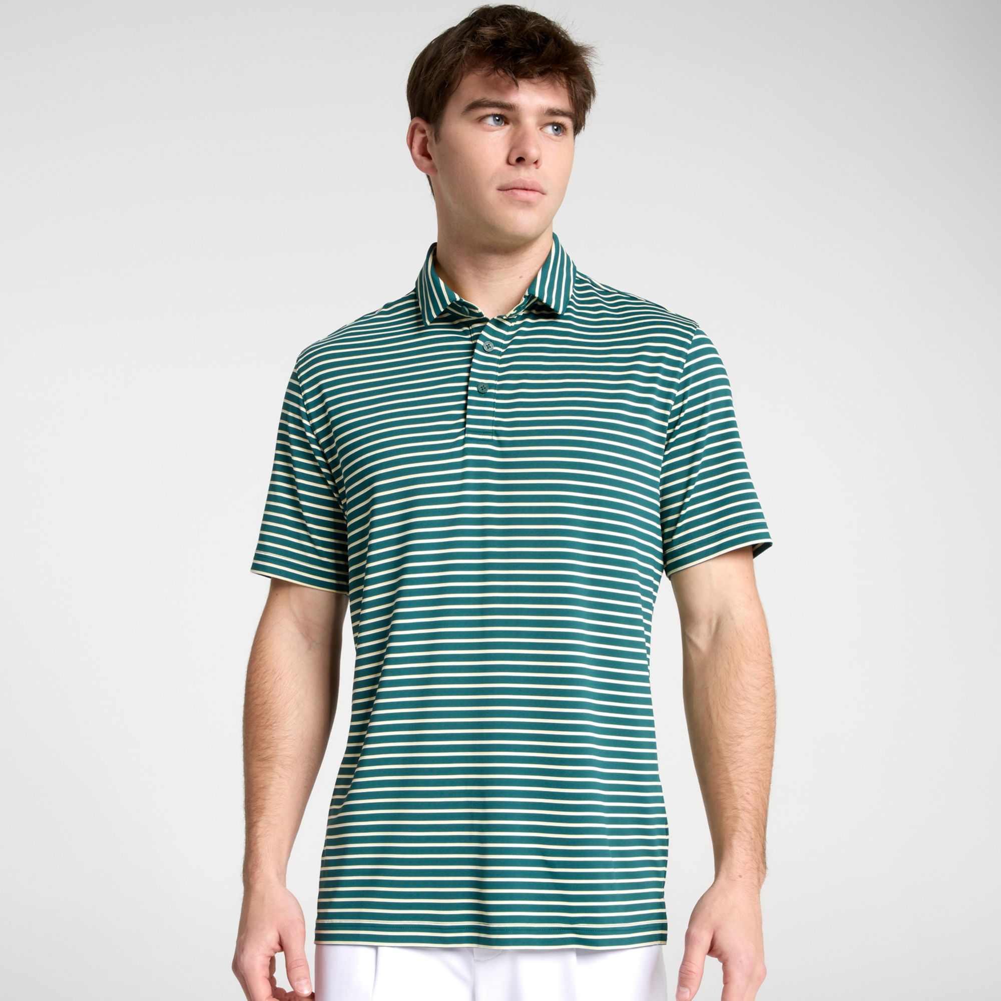 Walter Hagen Men's Performance 11 Bloom Tri-Stripe Polo product image