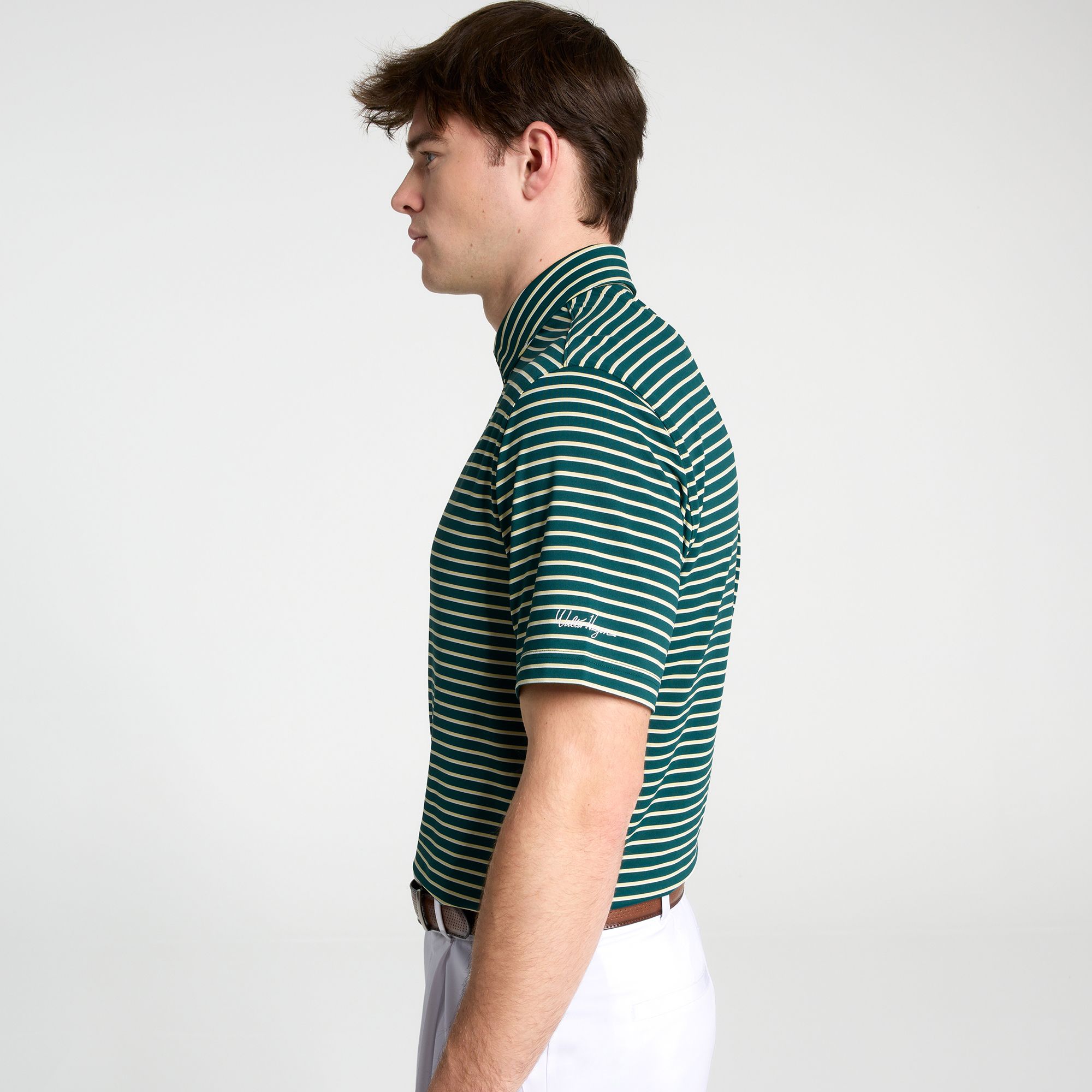Walter Hagen Men's Performance 11 Bloom Tri-Stripe Polo product image