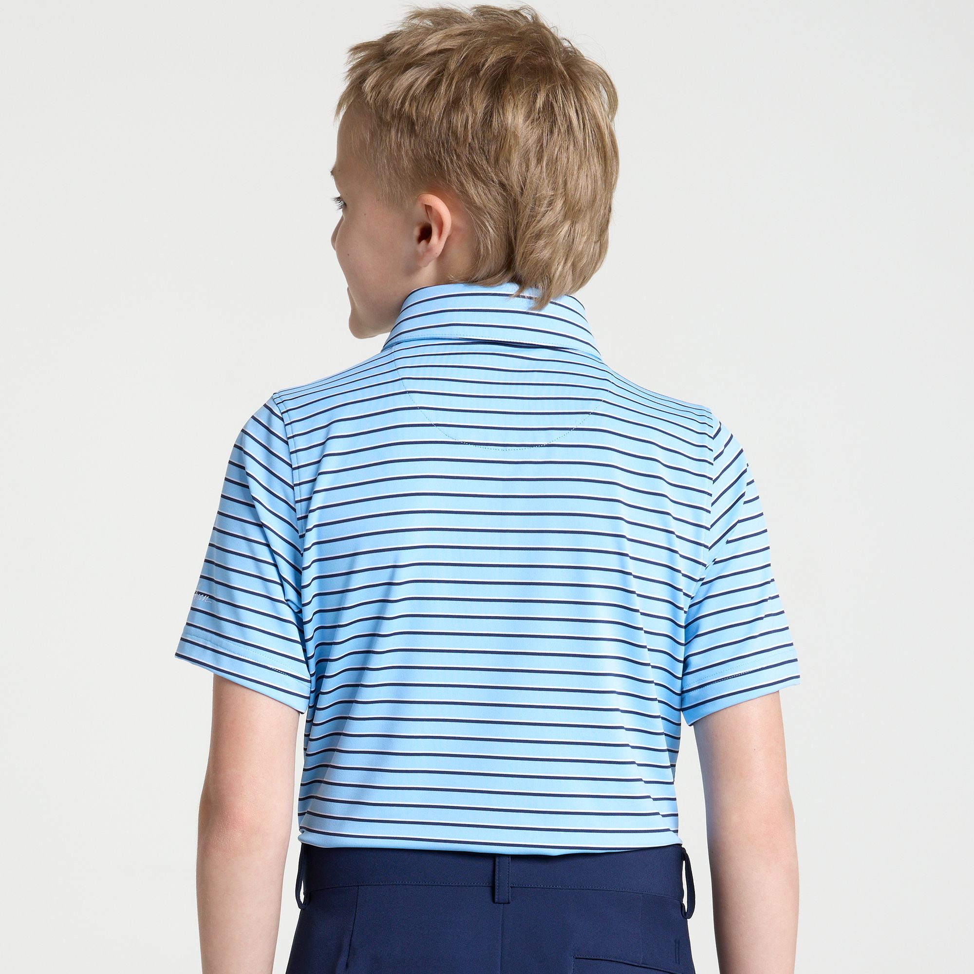 Walter Hagen Boys' Performance 11 Classic Tri-Stripe Polo product image