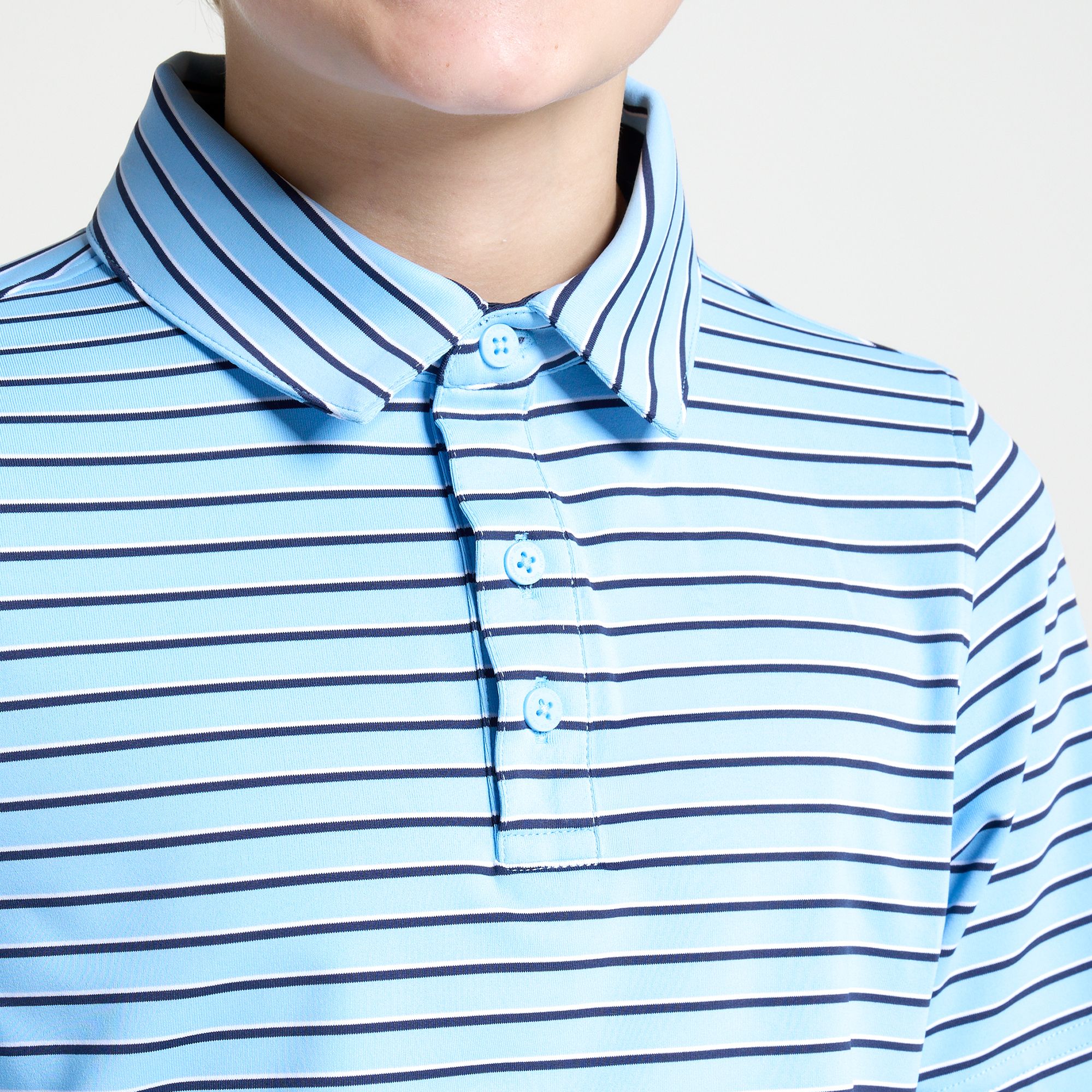 Walter Hagen Boys' Performance 11 Classic Tri-Stripe Polo product image