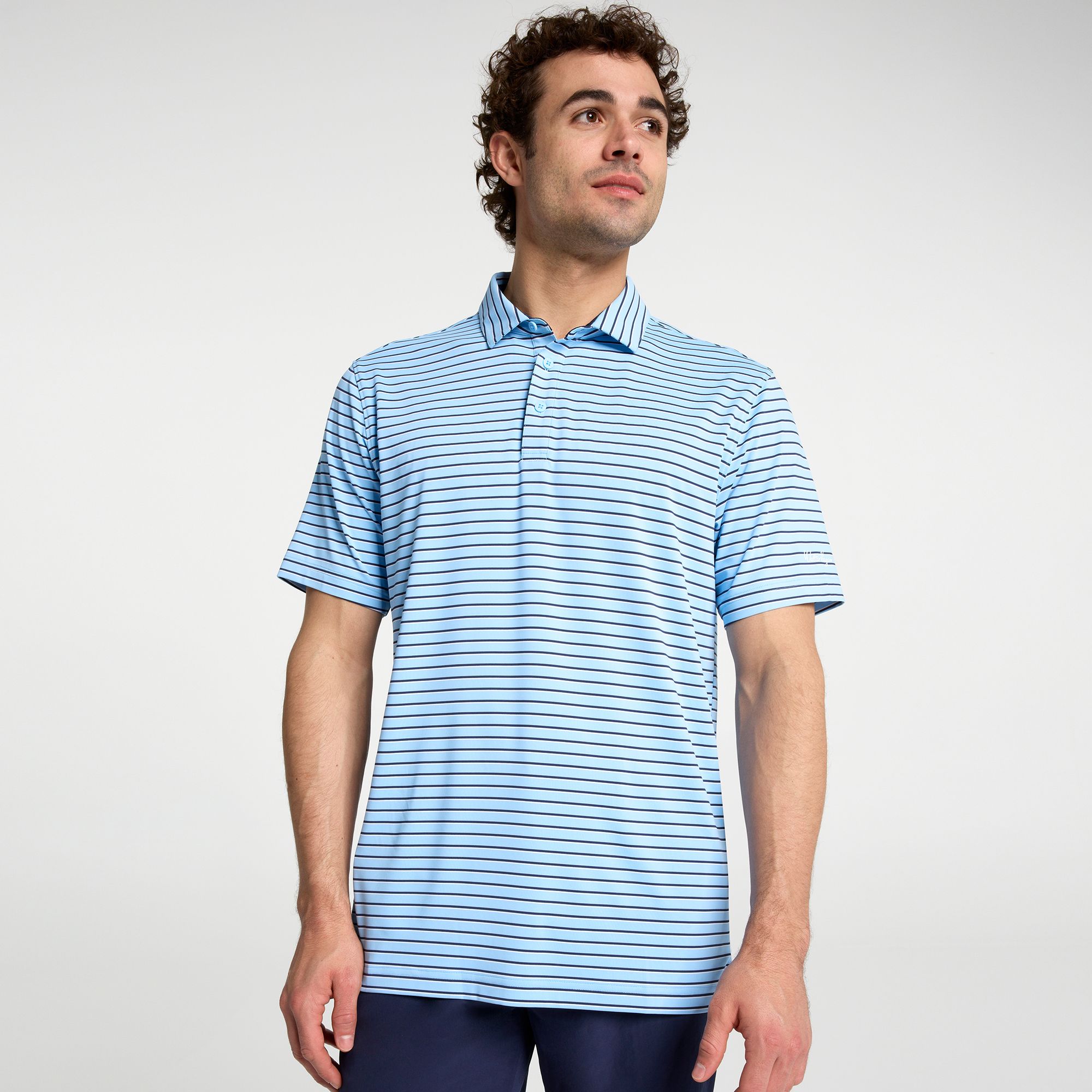 Walter Hagen Men's Performance 11 Classic Tri-Stripe Golf Polo product image