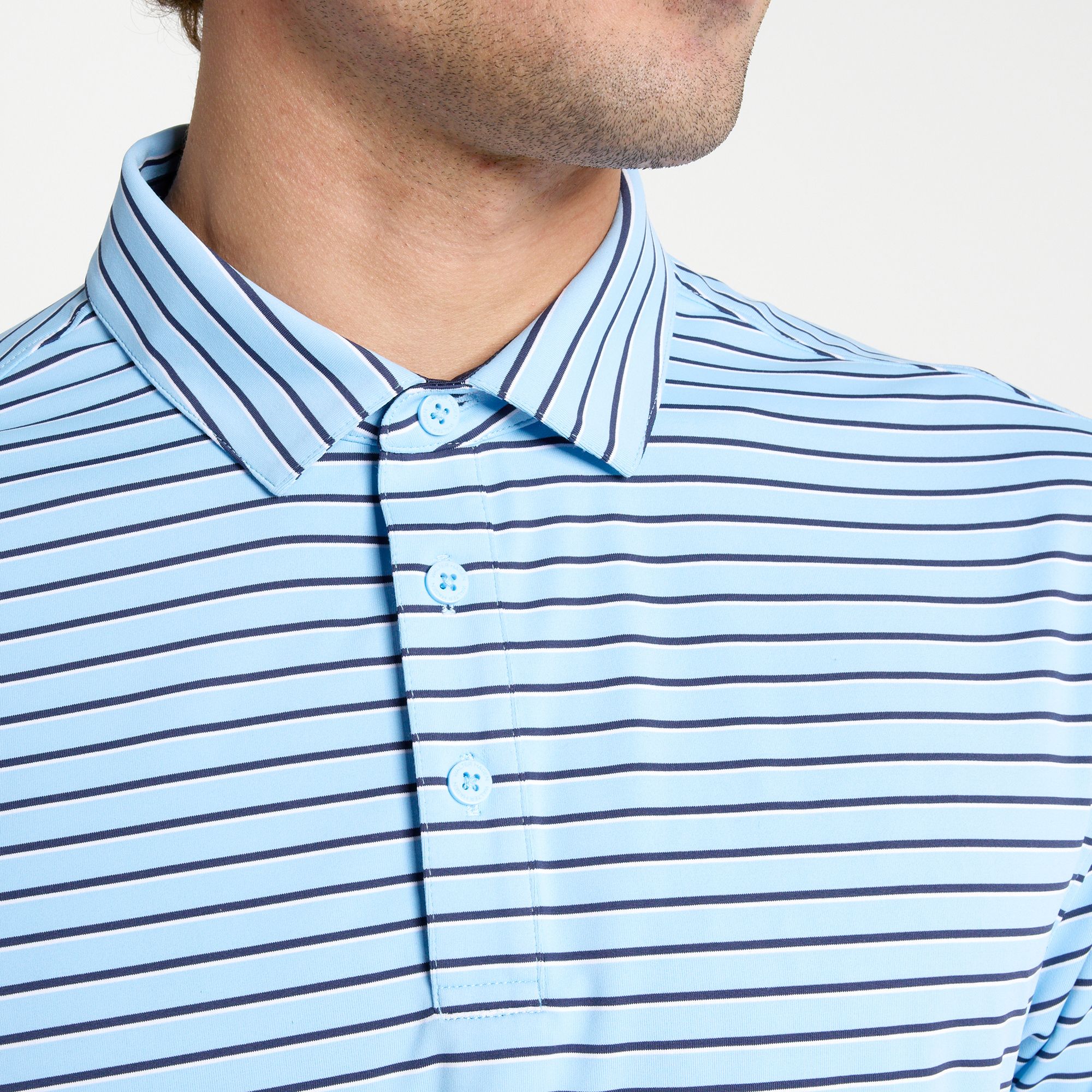 Walter Hagen Men's Performance 11 Classic Tri-Stripe Golf Polo product image