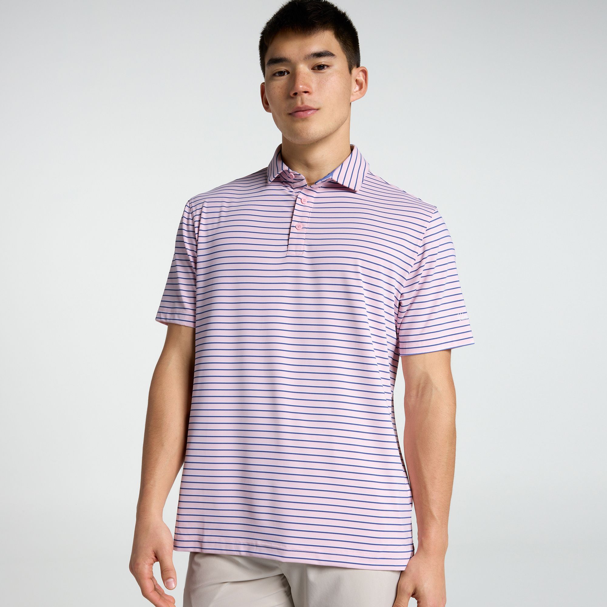 Walter Hagen Men's Performance 11 Classic Tri-Stripe Golf Polo product image