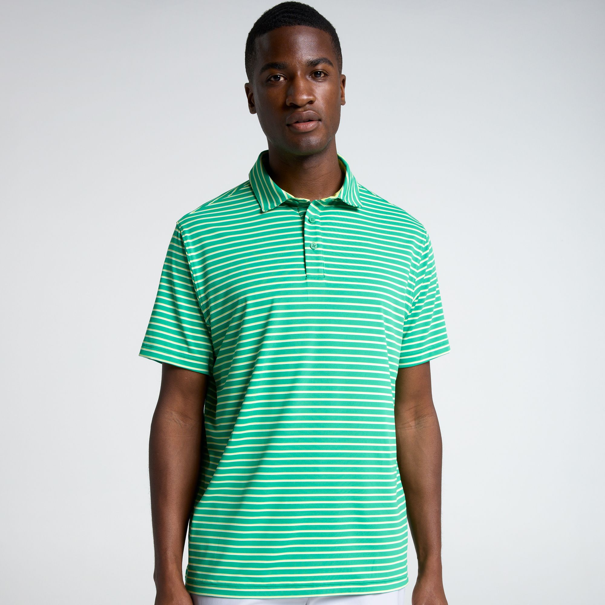 Walter Hagen Men's Performance 11 Classic Tri-Stripe Golf Polo product image