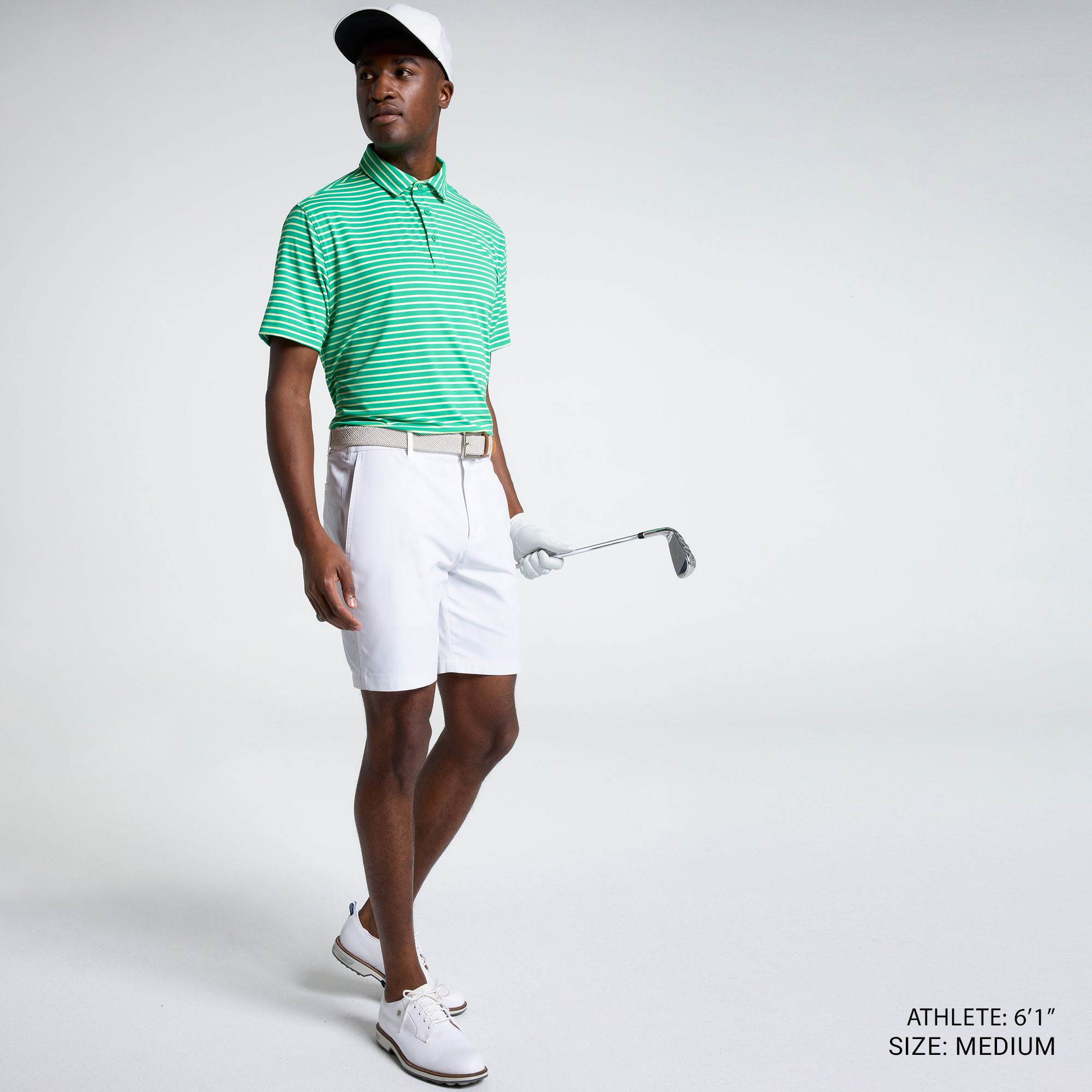 Walter Hagen Men's Performance 11 Classic Tri-Stripe Golf Polo product image