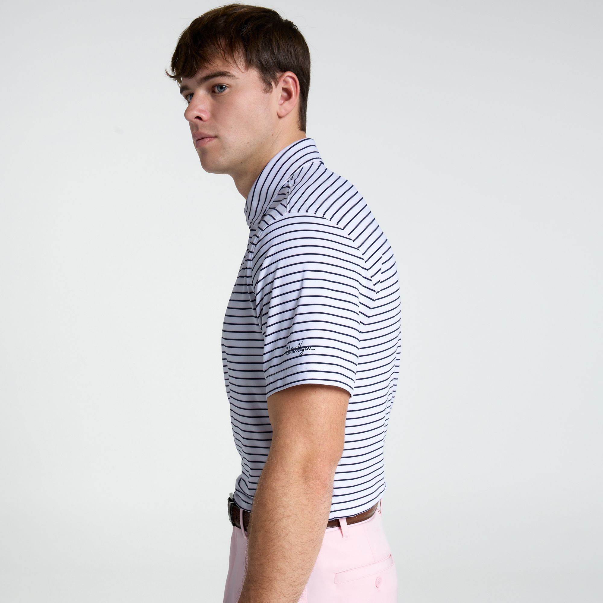 Walter Hagen Men's Performance 11 Classic Tri-Stripe Golf Polo product image