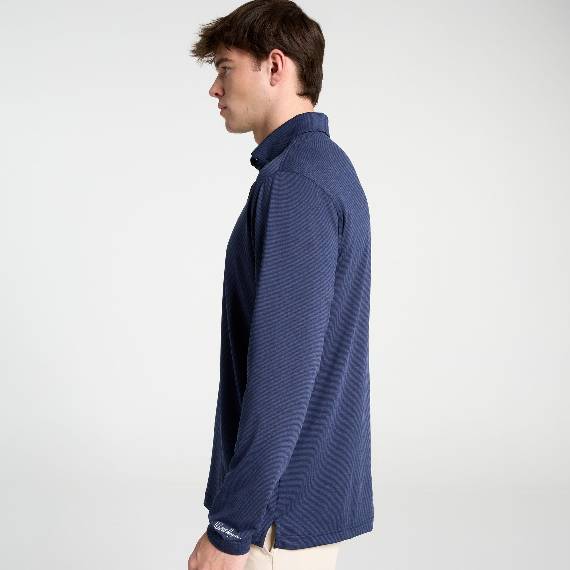 Walter Hagen Men's Performance 11 Champ Stripe Long Sleeve Polo product image