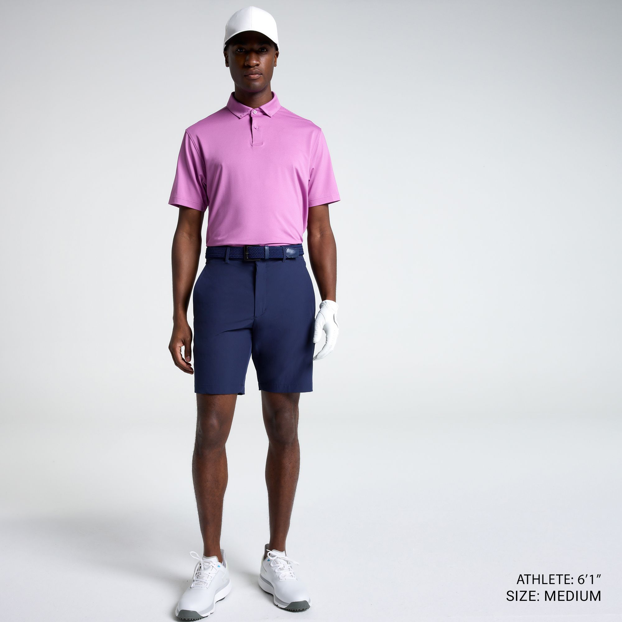 Walter Hagen Men's Performance 11 Championship Stripe Golf Polo product image