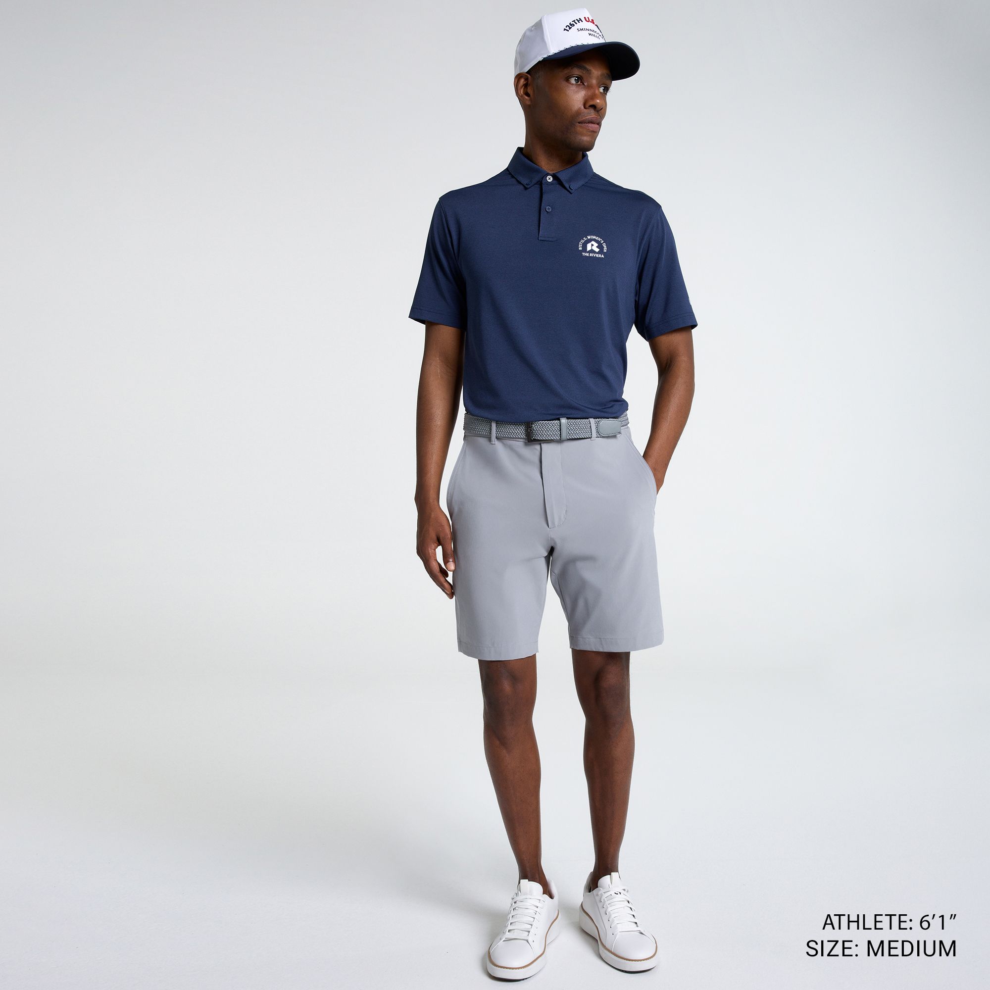 2026 U.S. Women's Open Walter Hagen Men's Performance 11 Championship Stripe Polo product image
