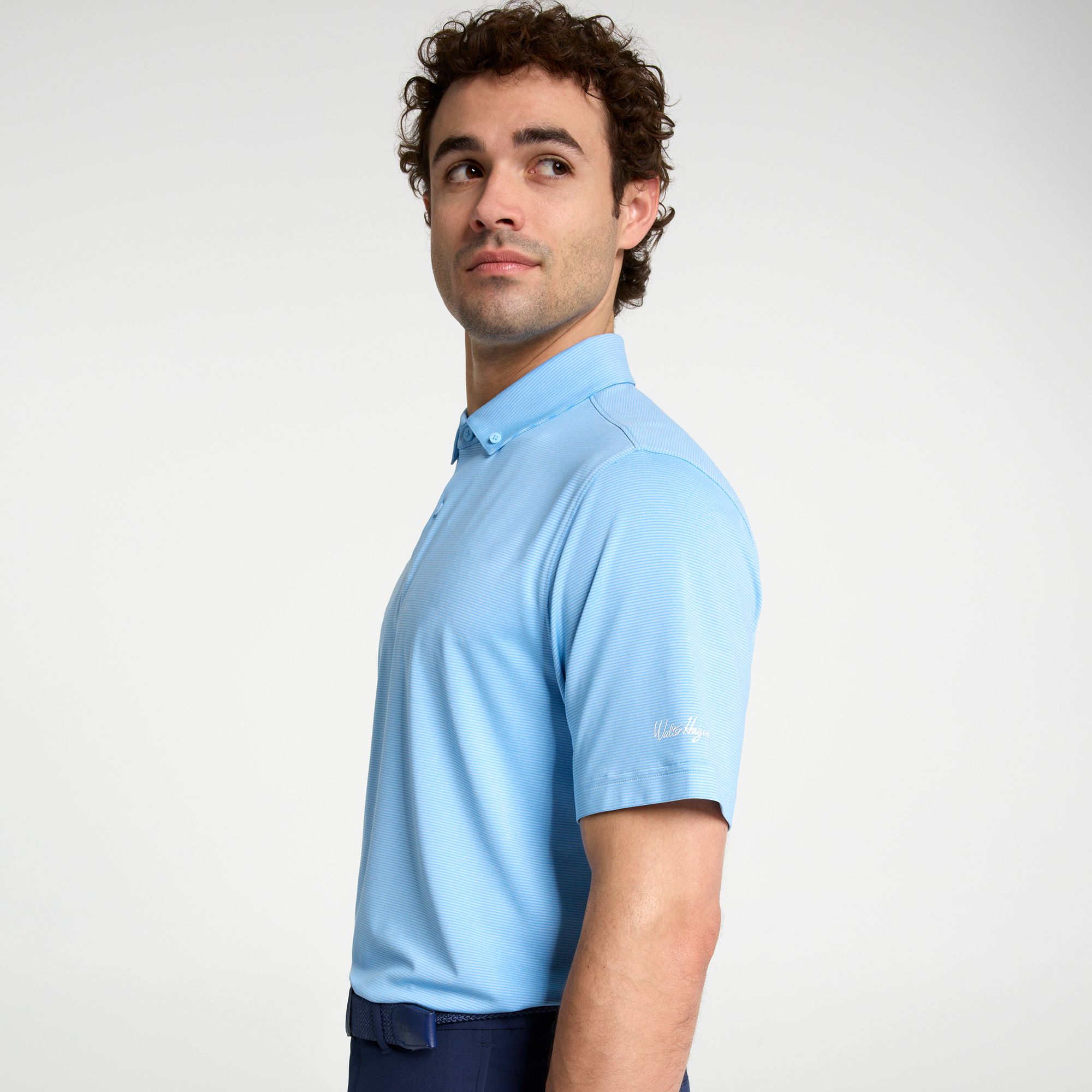 Walter Hagen Men's Performance 11 Championship Stripe Golf Polo product image