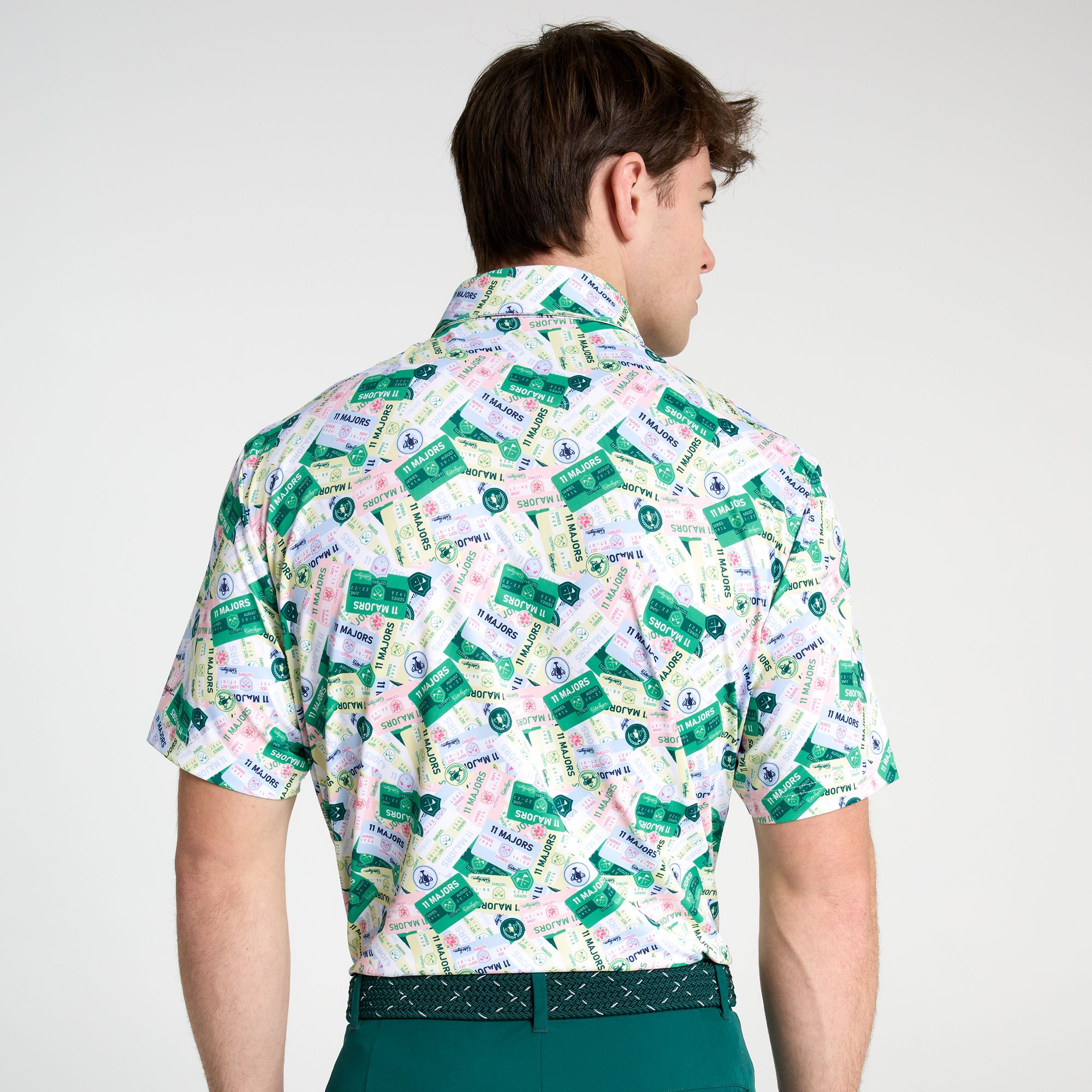 Walter Hagen Men's Performance 11 Bloom Printed Golf Polo product image