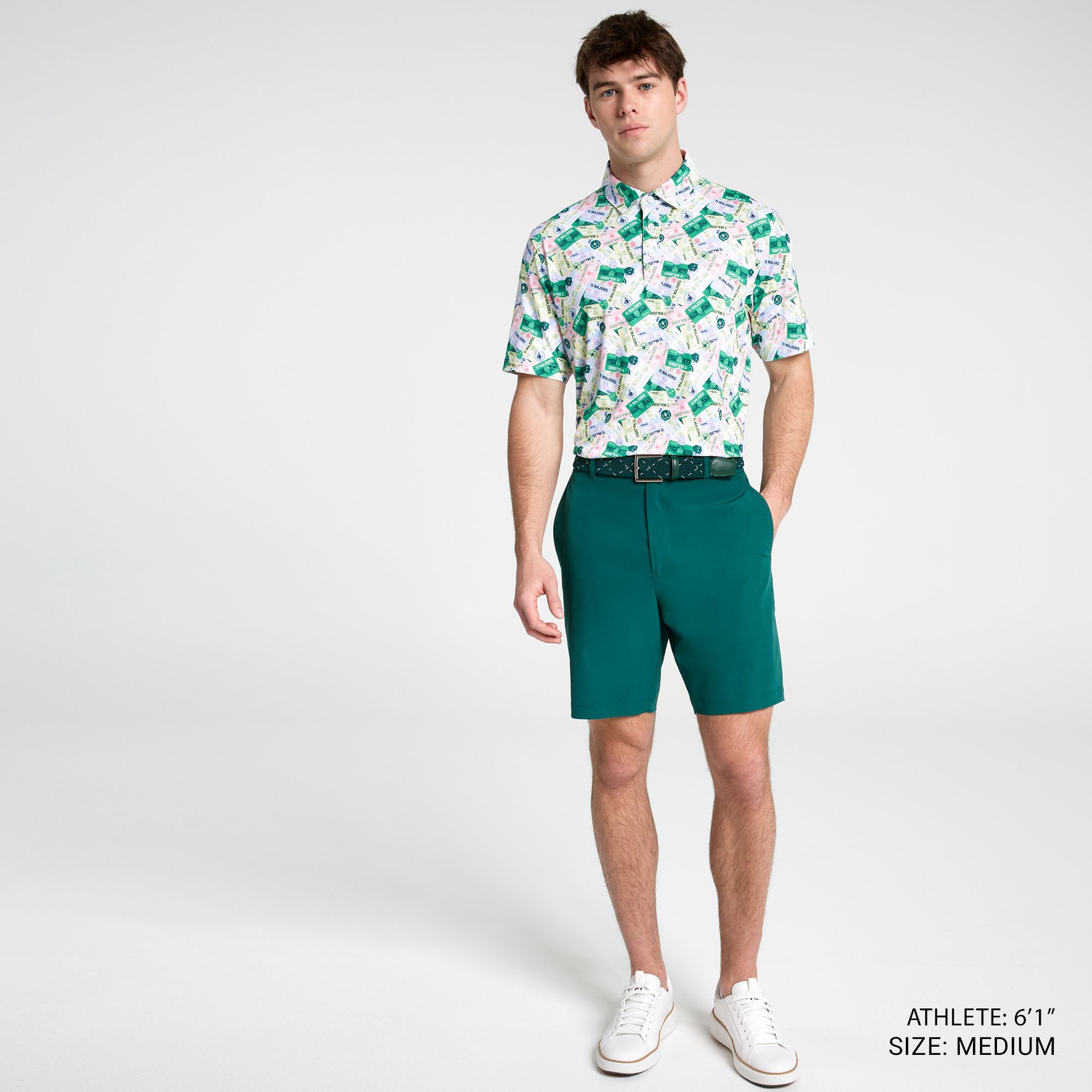 Walter Hagen Men's Performance 11 Bloom Printed Golf Polo product image