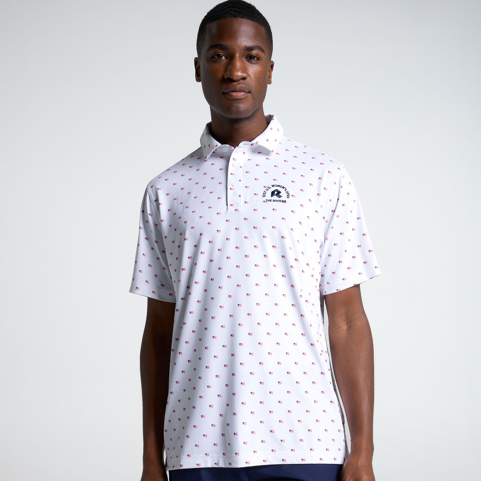 2026 U.S. Women's Open Walter Hagen Men's Performance 11 Printed Polo product image