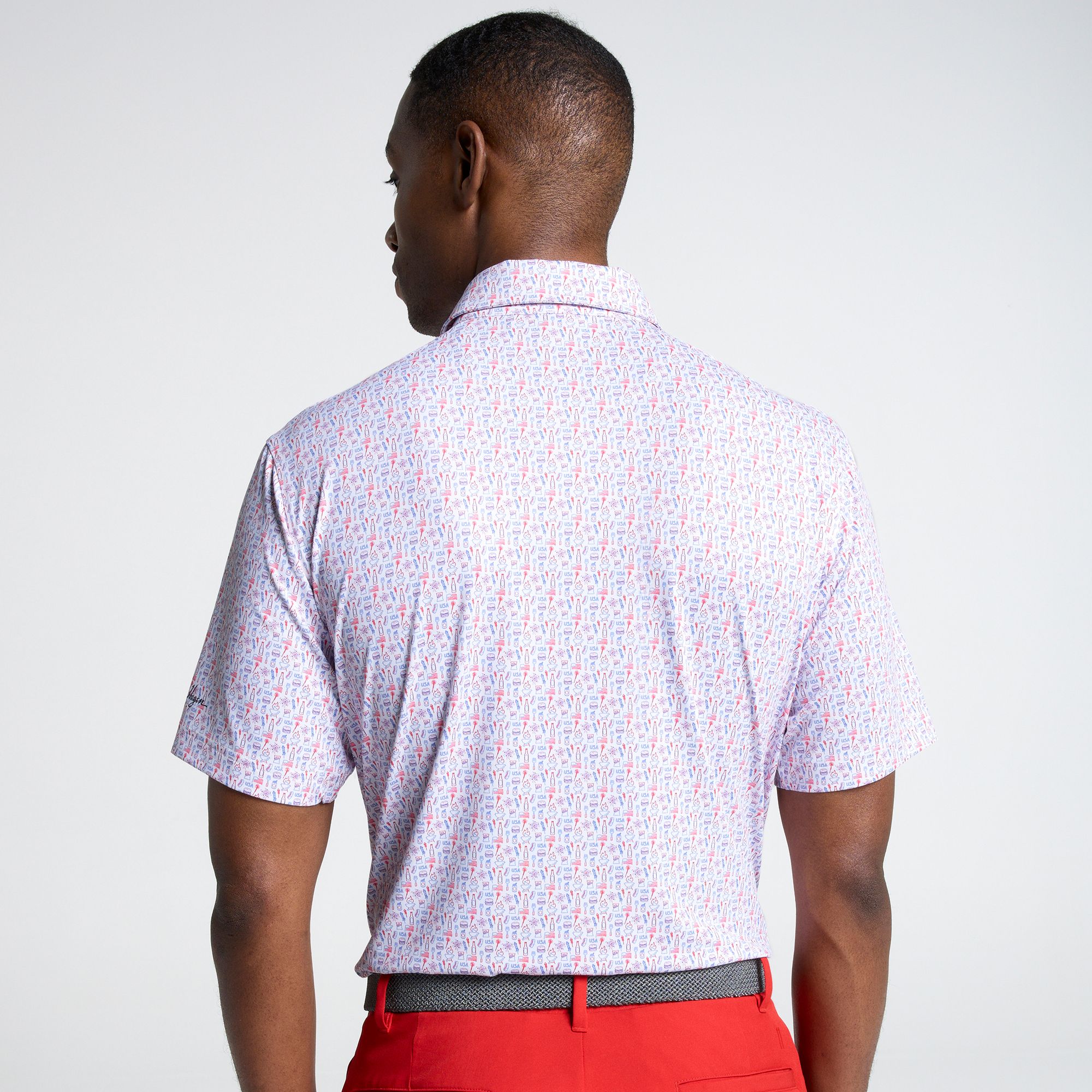 Walter Hagen Men's Performance 11 Novelty Print Golf Polo product image