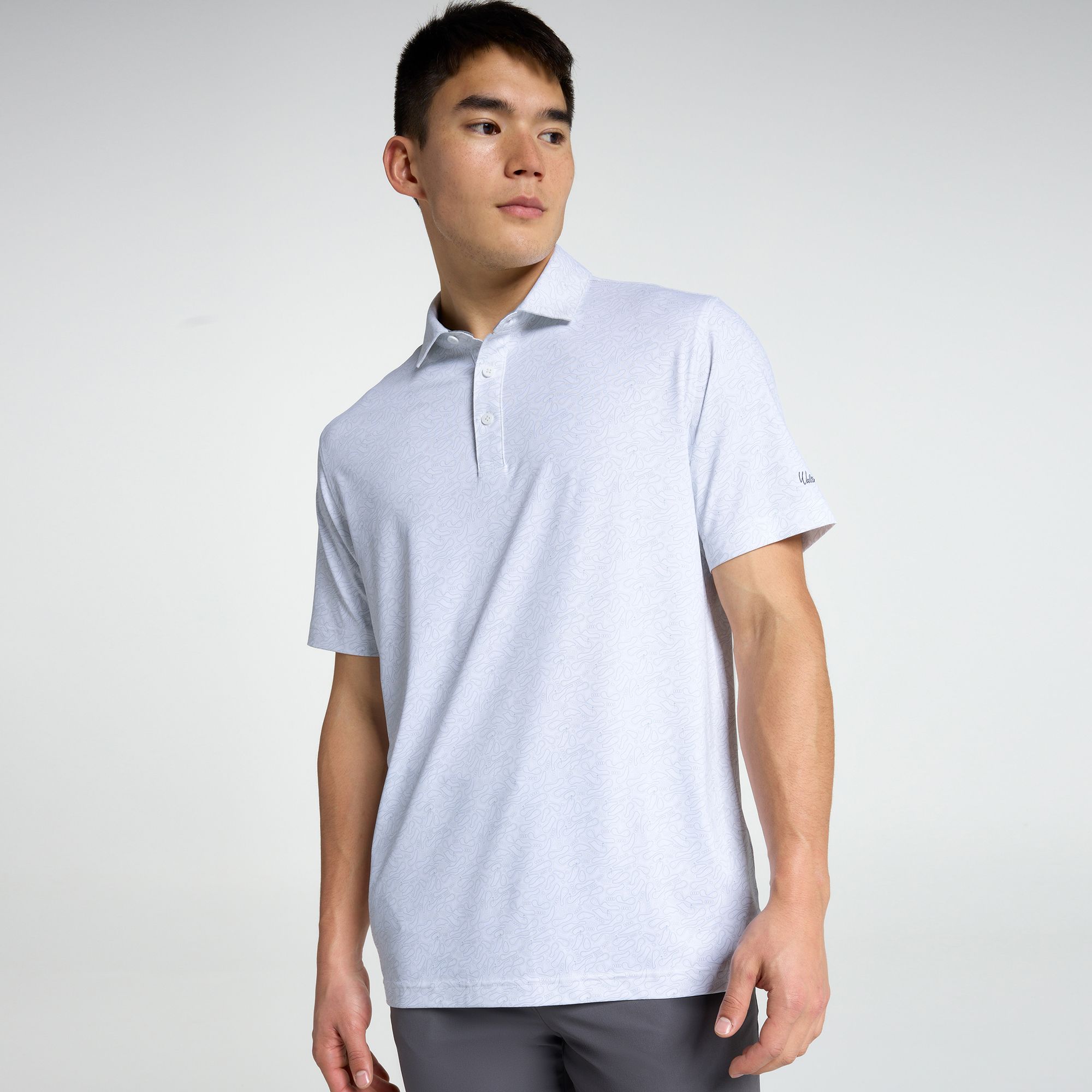 Walter Hagen Men's Performance 11 Novelty Print Golf Polo product image