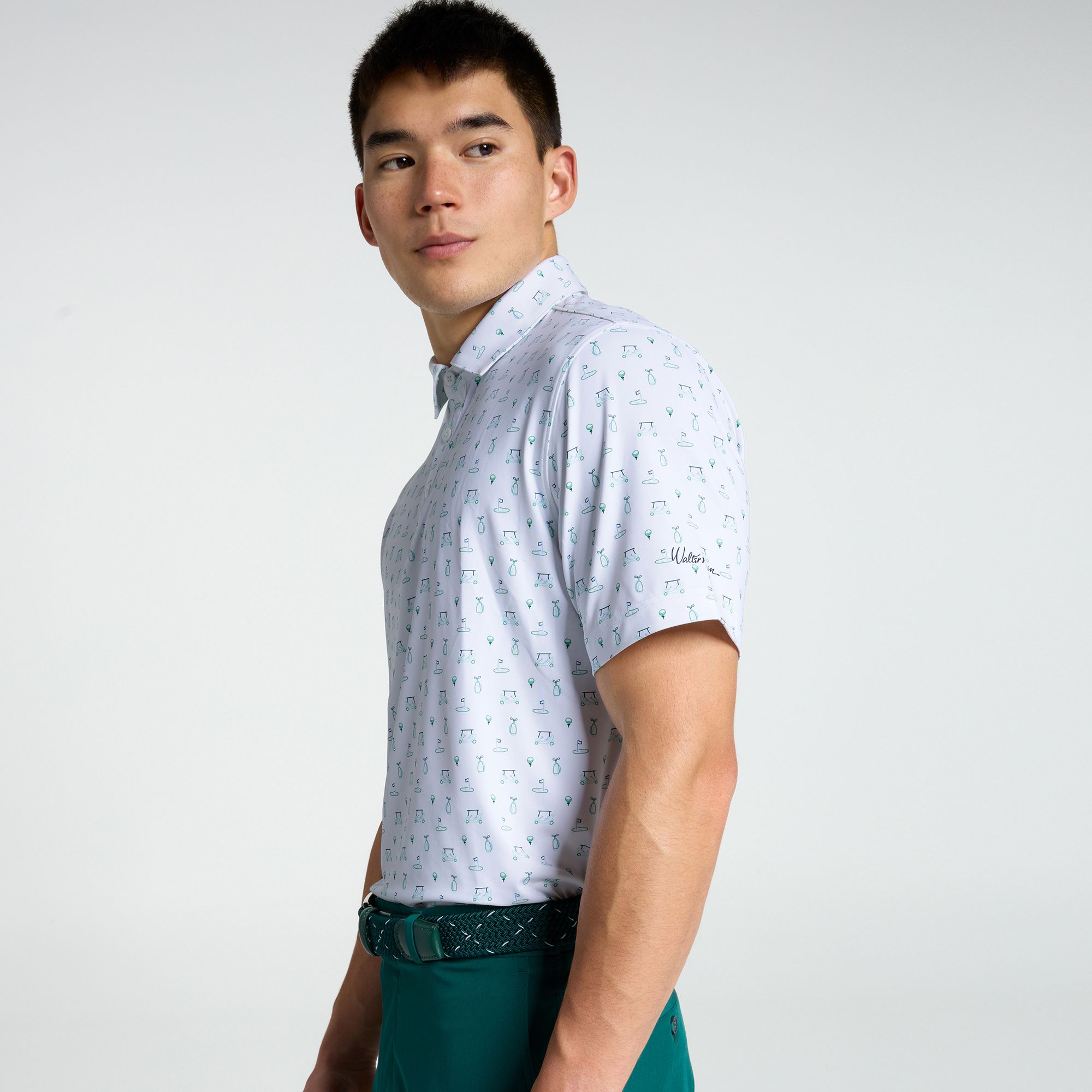 Walter Hagen Men's Performance 11 Novelty Print Golf Polo product image