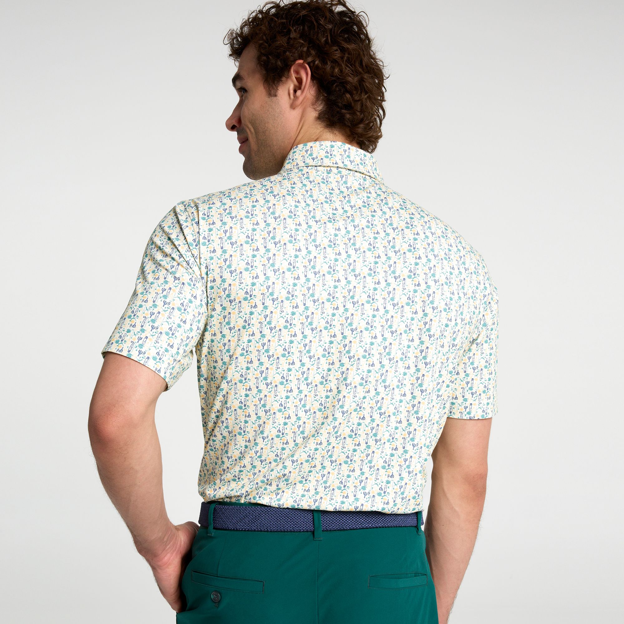 Walter Hagen Men's Performance 11 Novelty Print Golf Polo product image