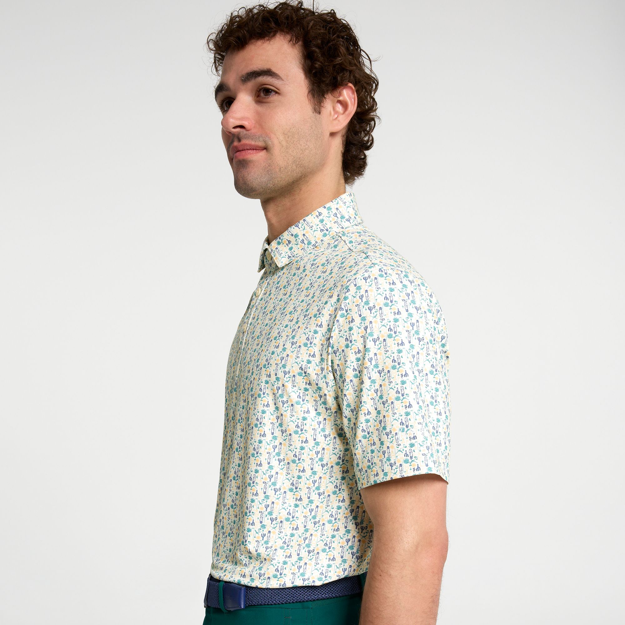 Walter Hagen Men's Performance 11 Novelty Print Golf Polo product image