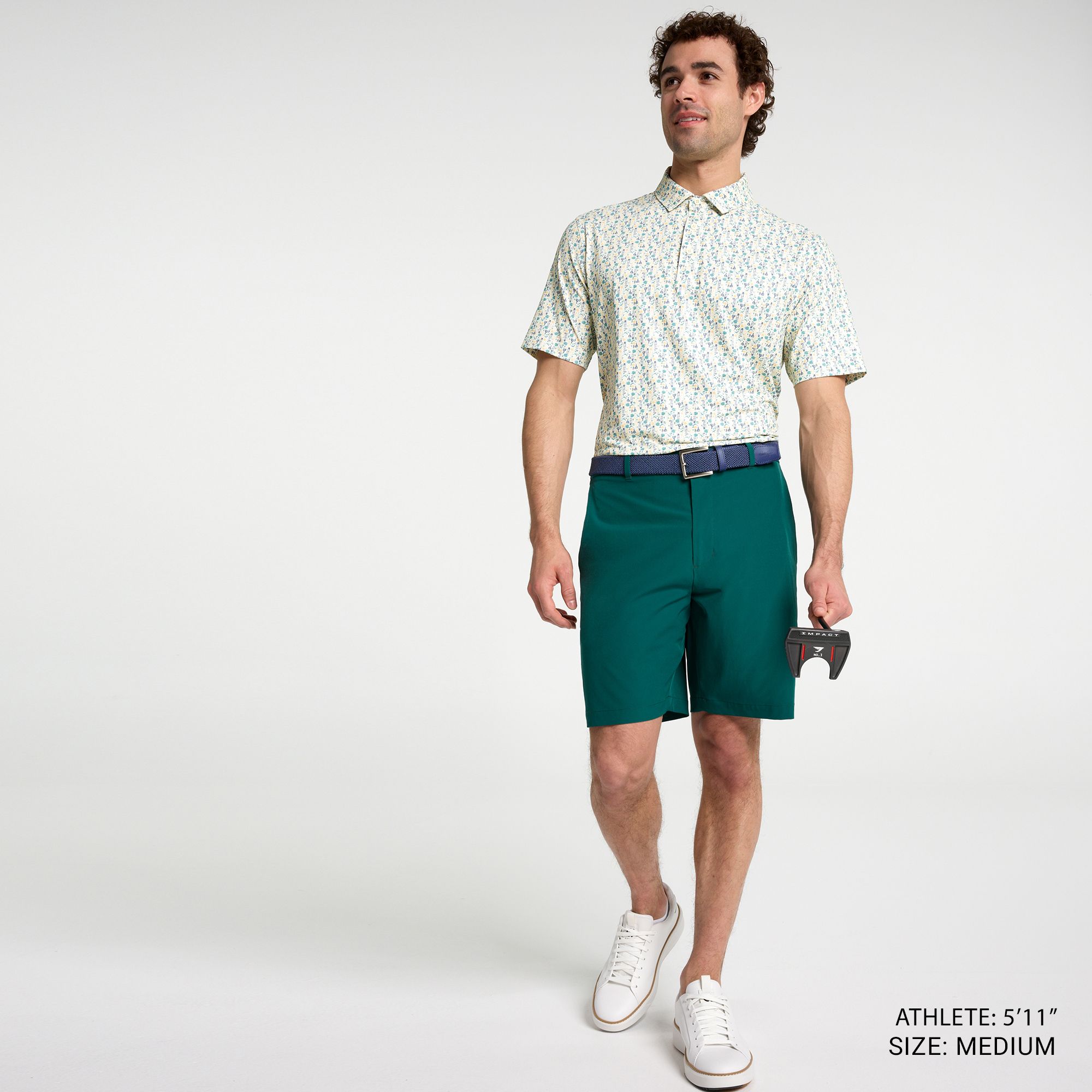 Walter Hagen Men's Performance 11 Novelty Print Golf Polo product image