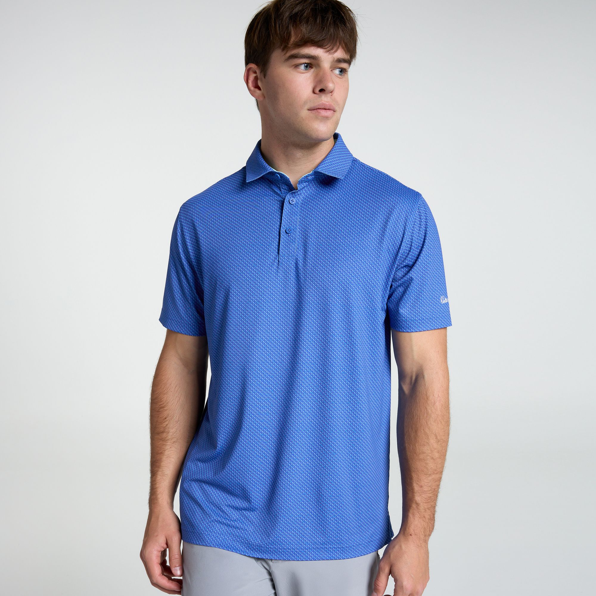 Walter Hagen Men's Performance 11 Novelty Print Golf Polo product image